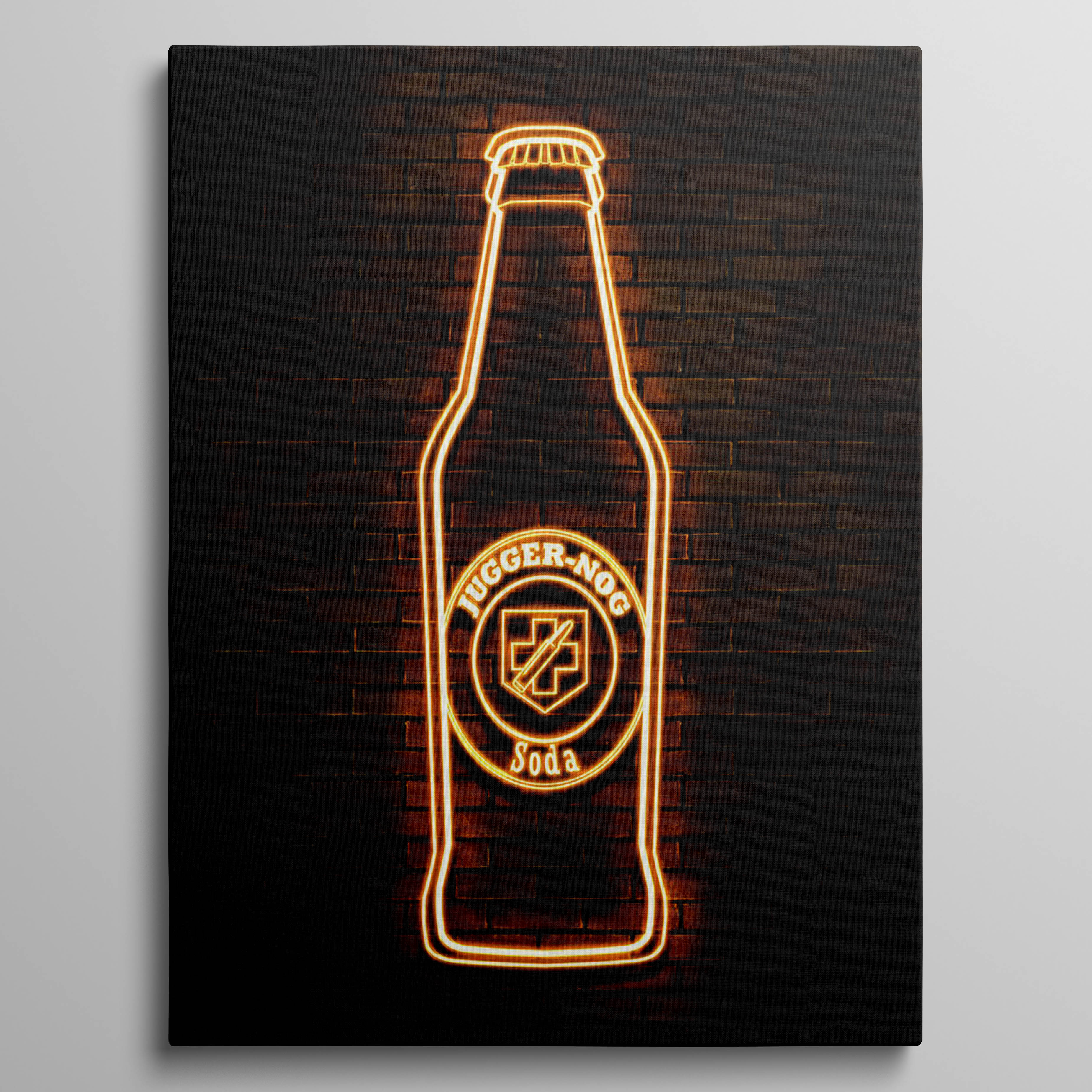 Jugger-Nog Wall Neon