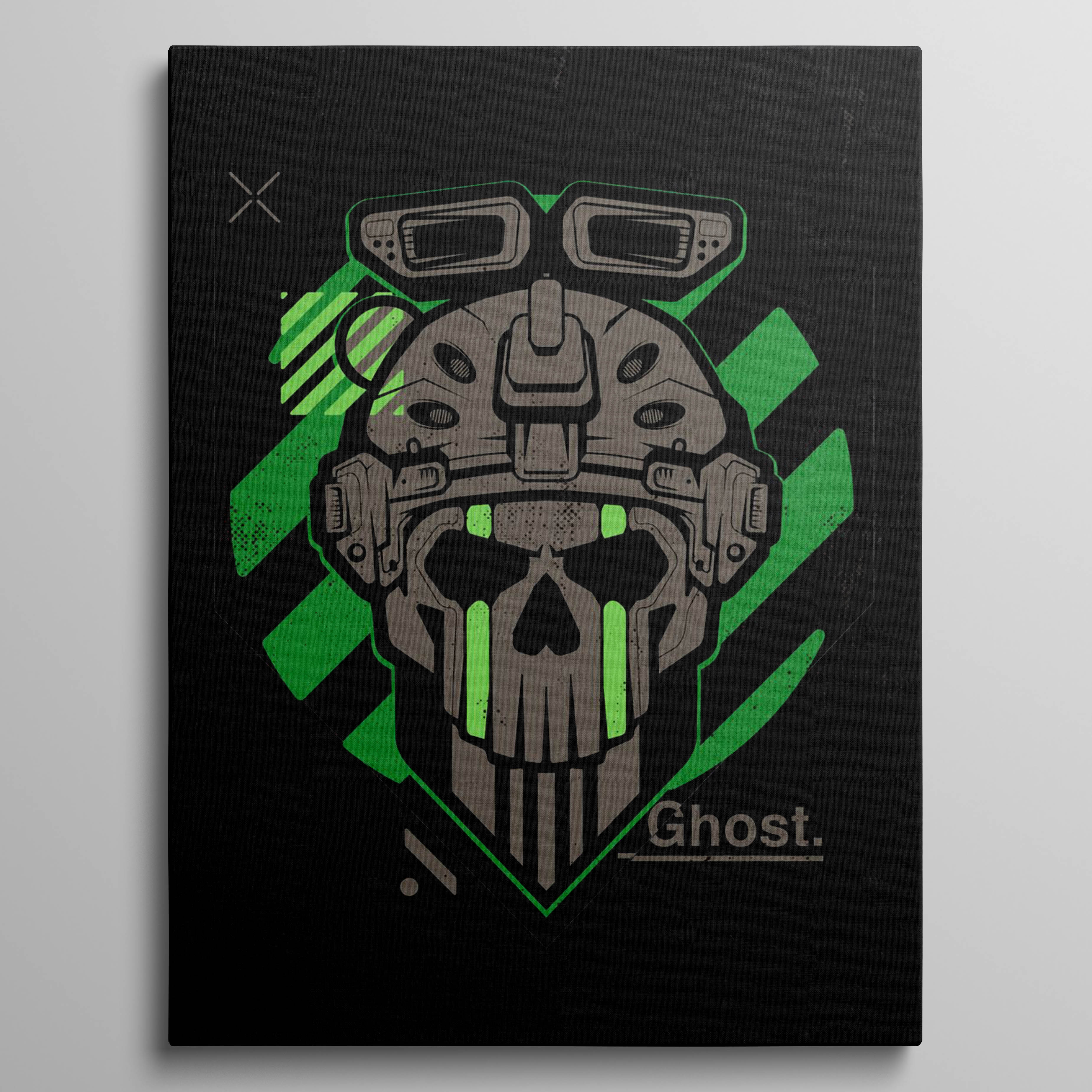 Ghost Mask green