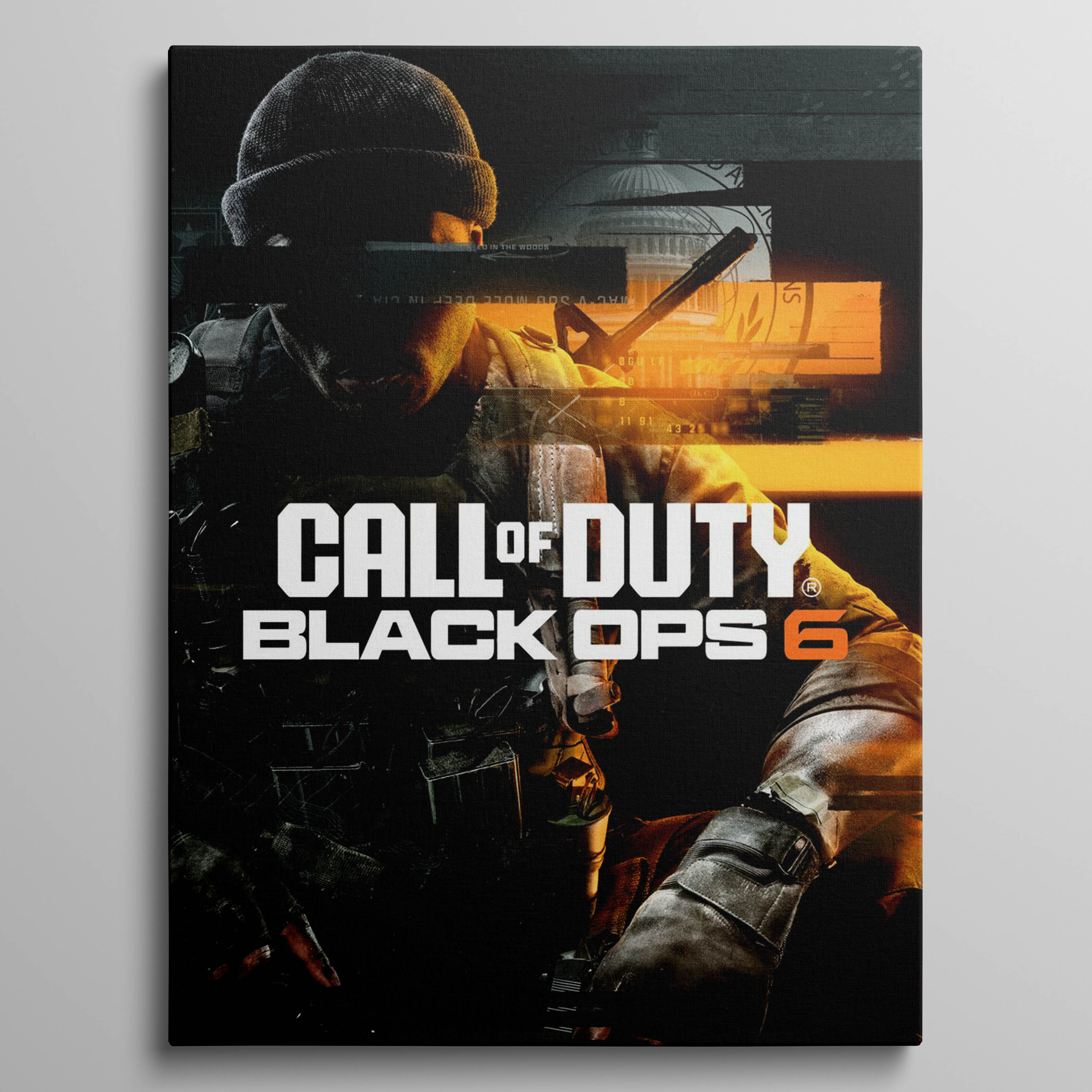 Black Ops 6 Logo Vertical