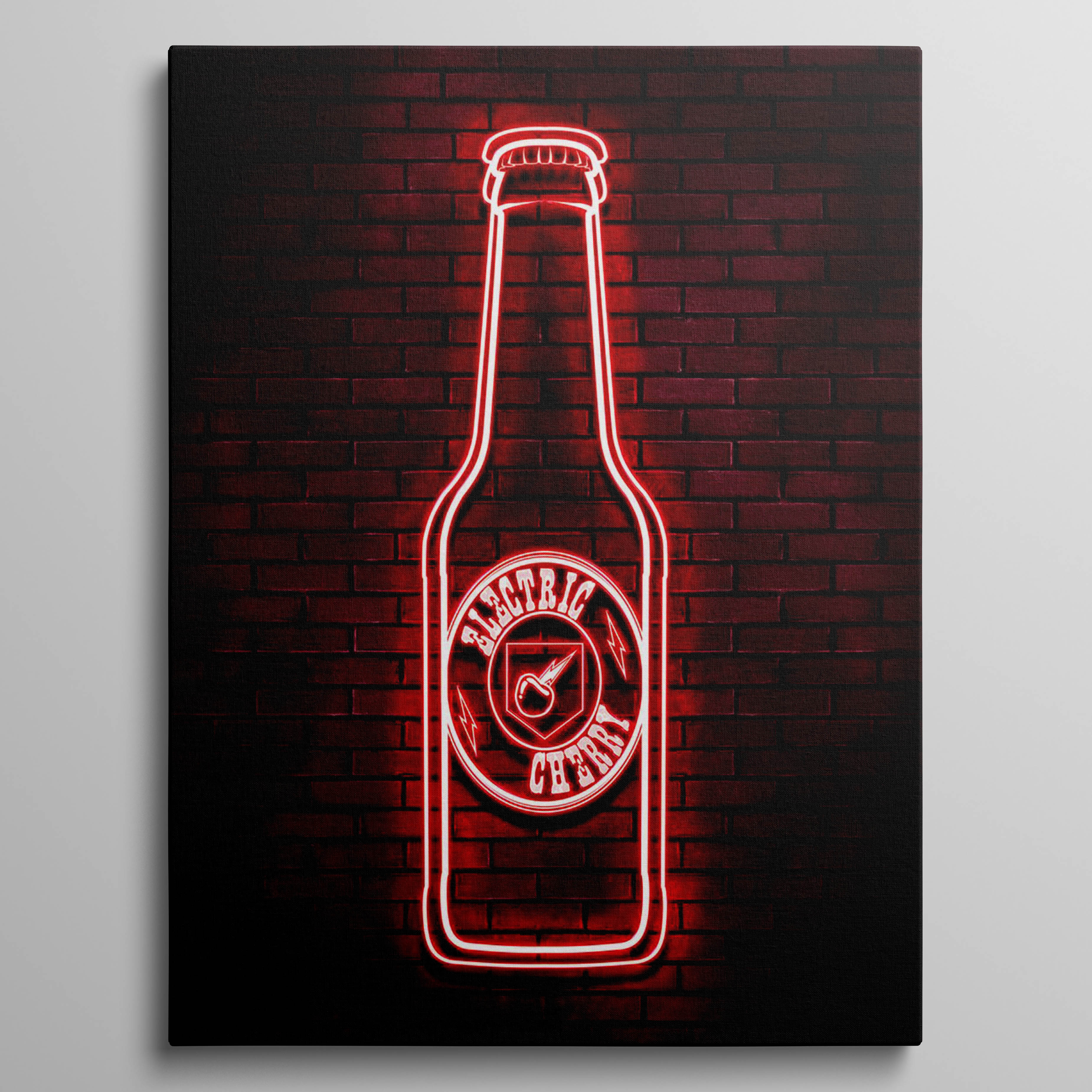 Electric Cherry Wall Neon