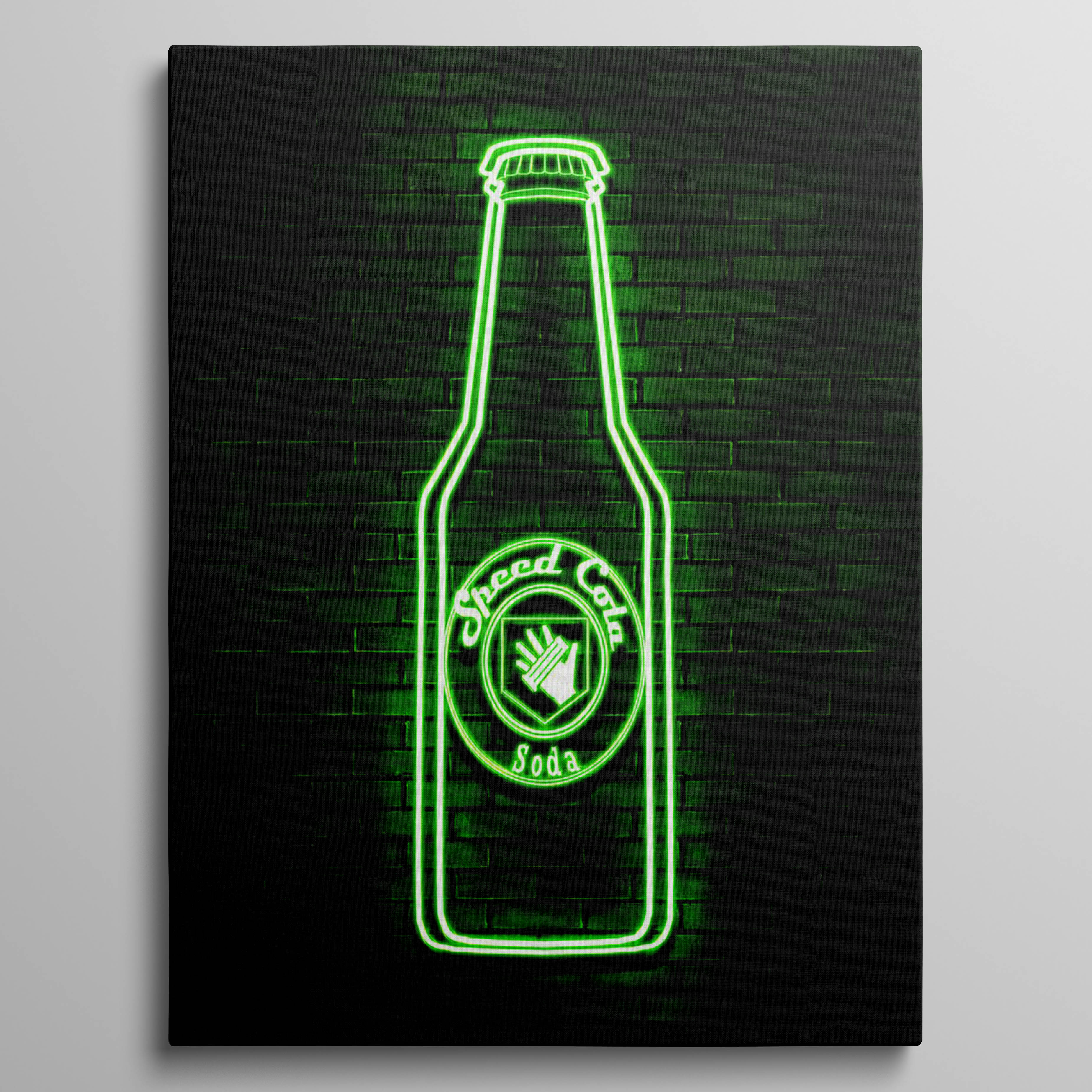 Speed Cola Wall Neon