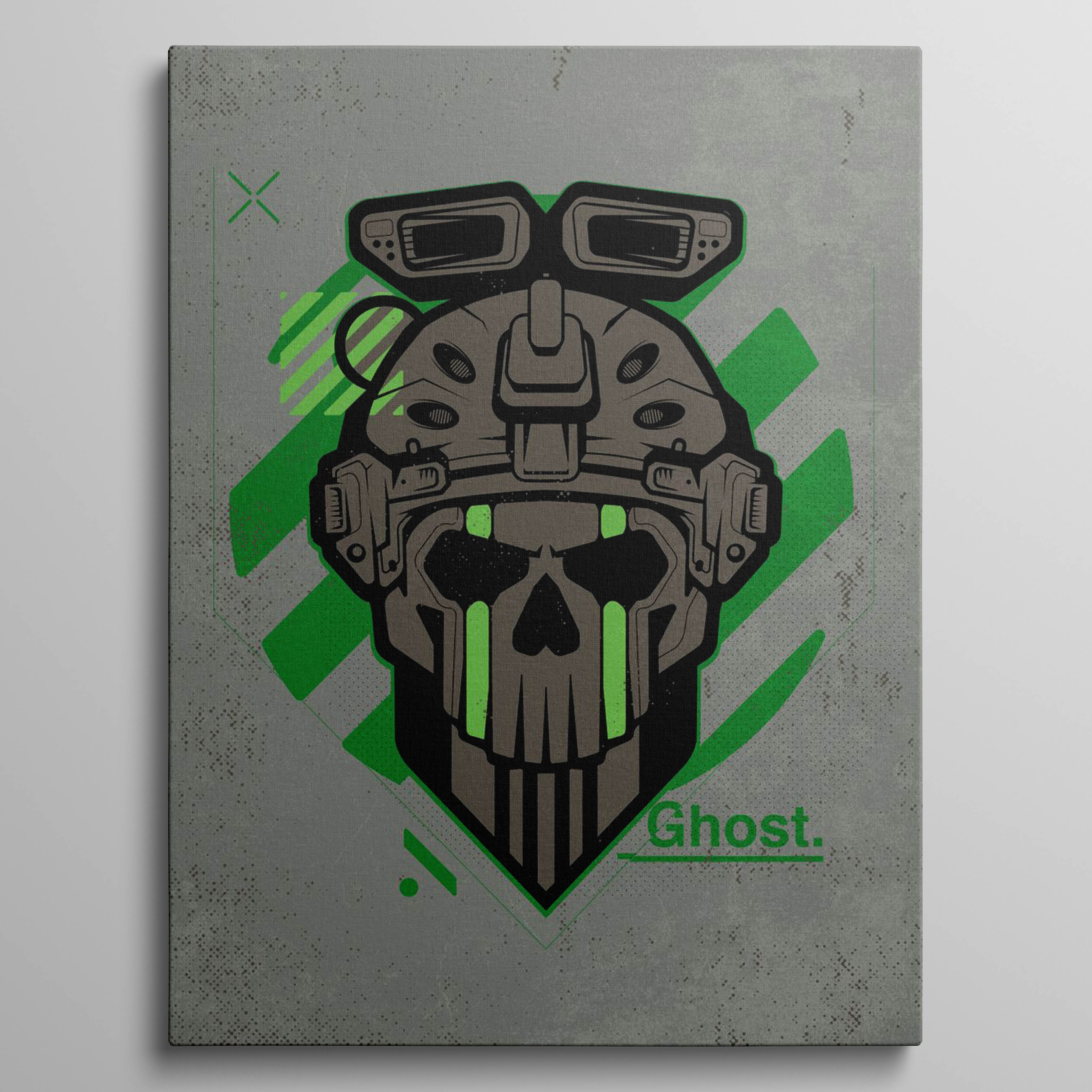 Green Ghost Mask