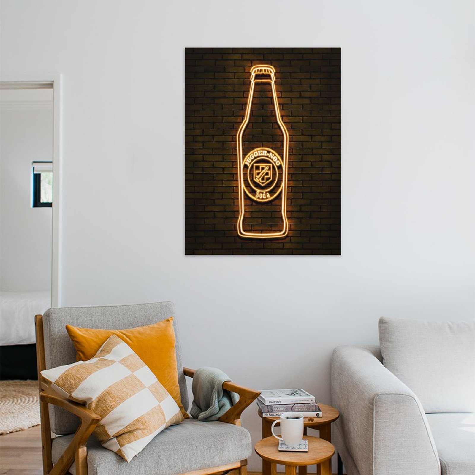 Jugger-Nog Wall Neon