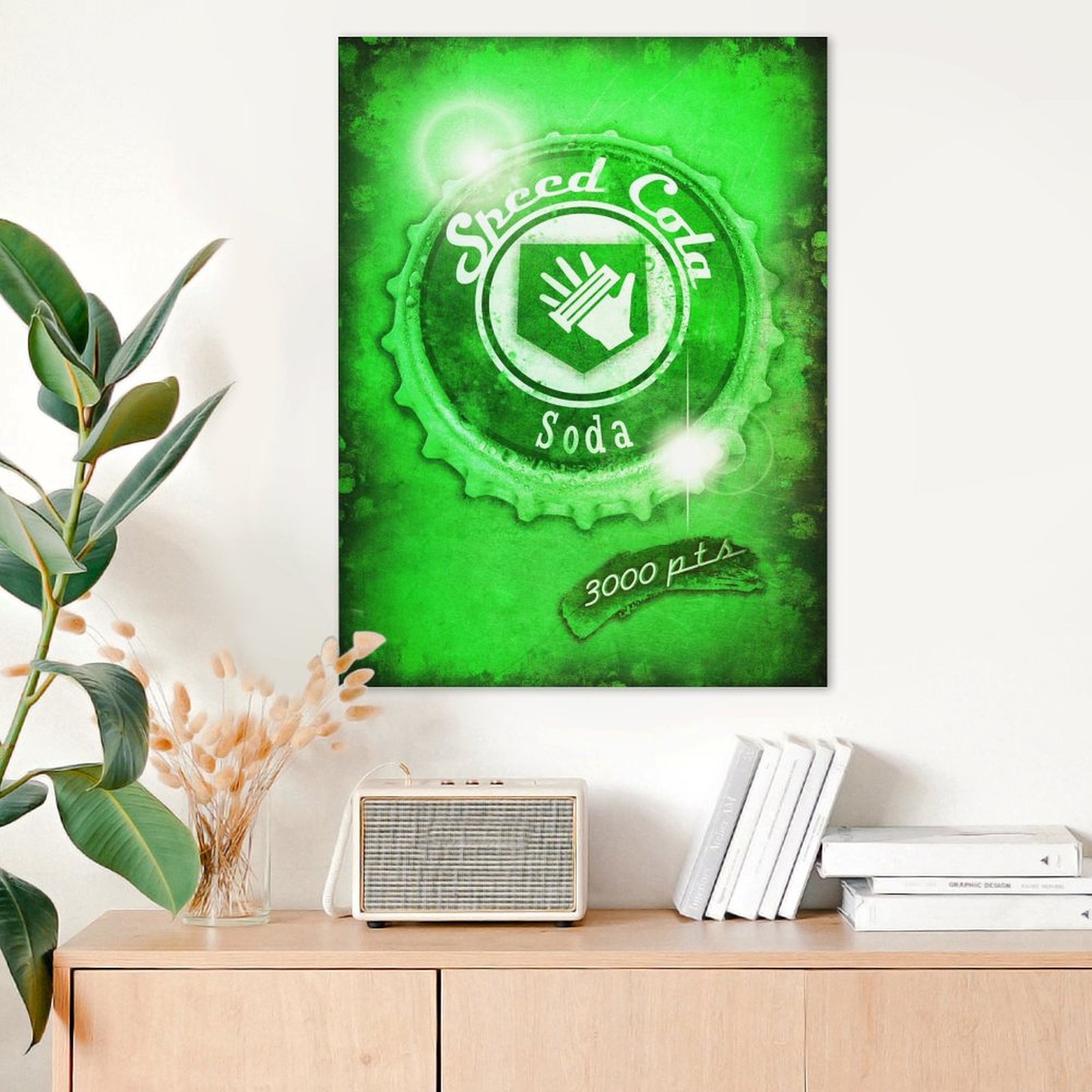 Speed Cola Bottle Cap