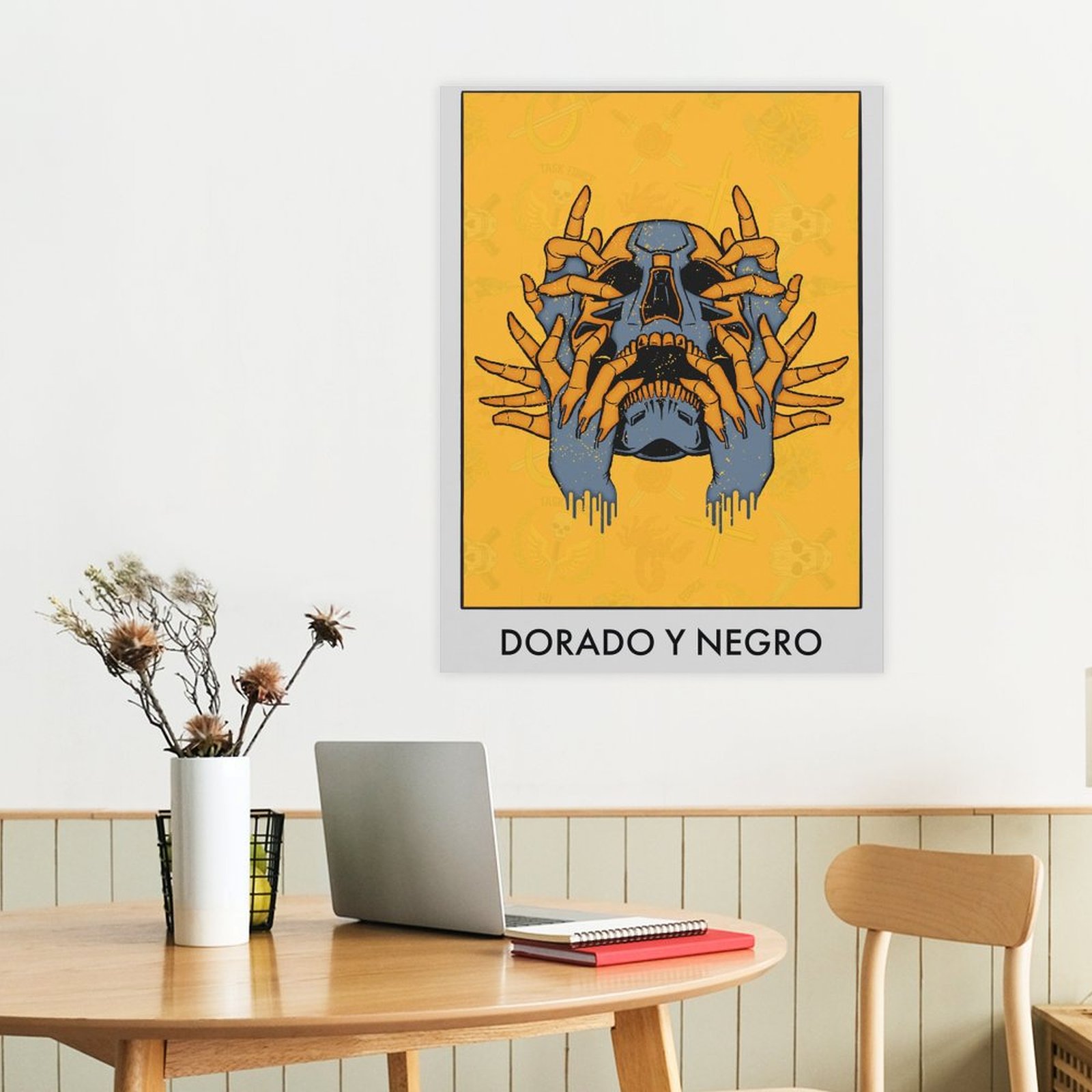 Dorado y Negro