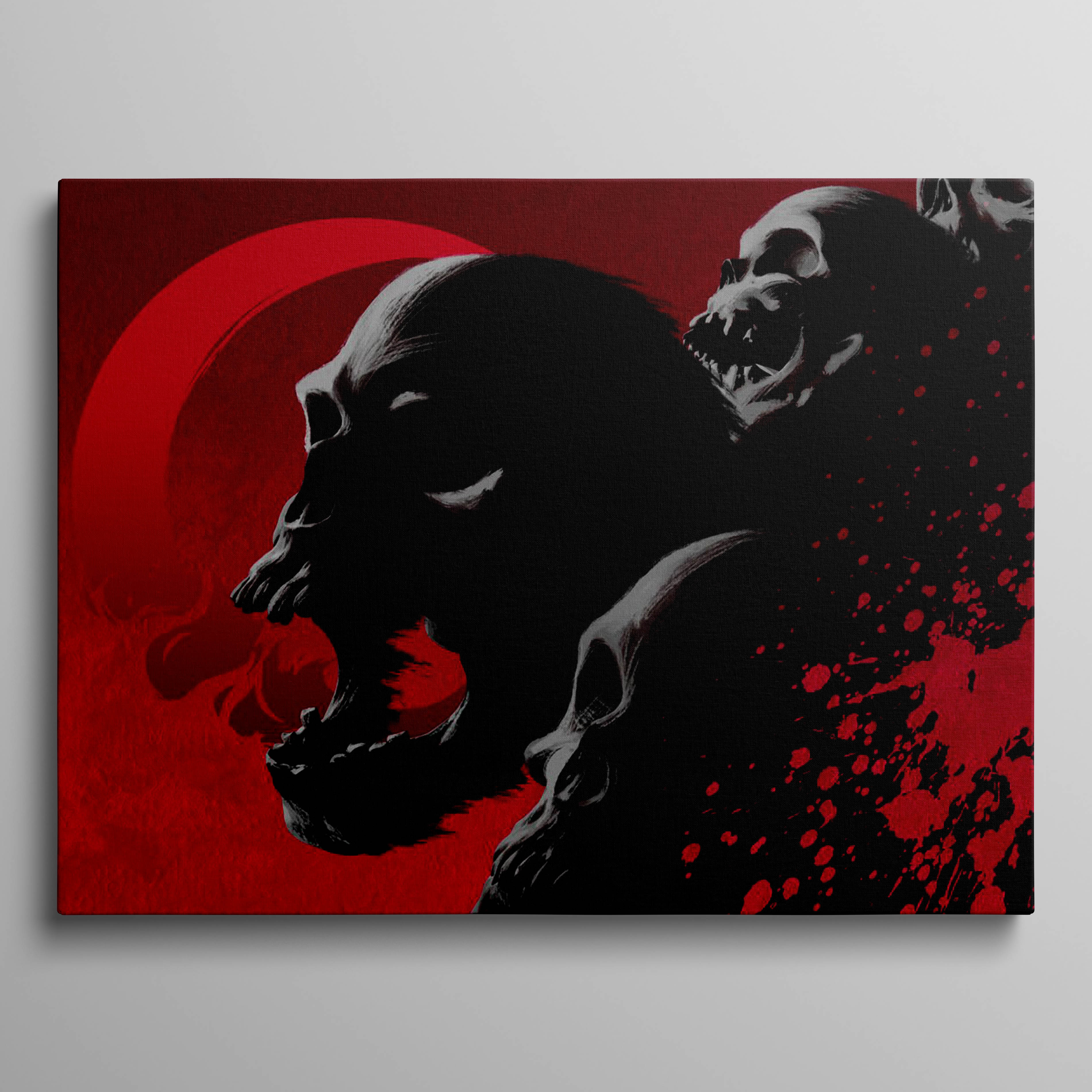 Castlevania Key Art Skull