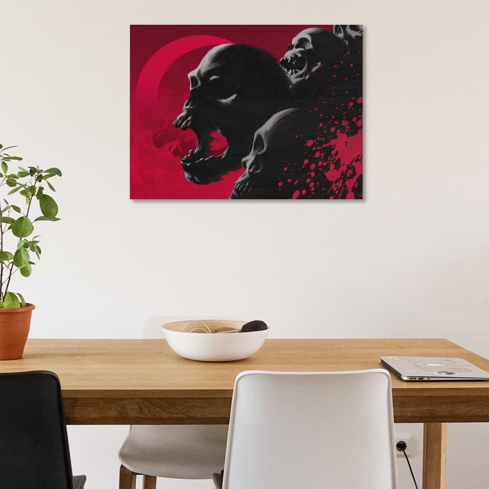 Castlevania Key Art Skull