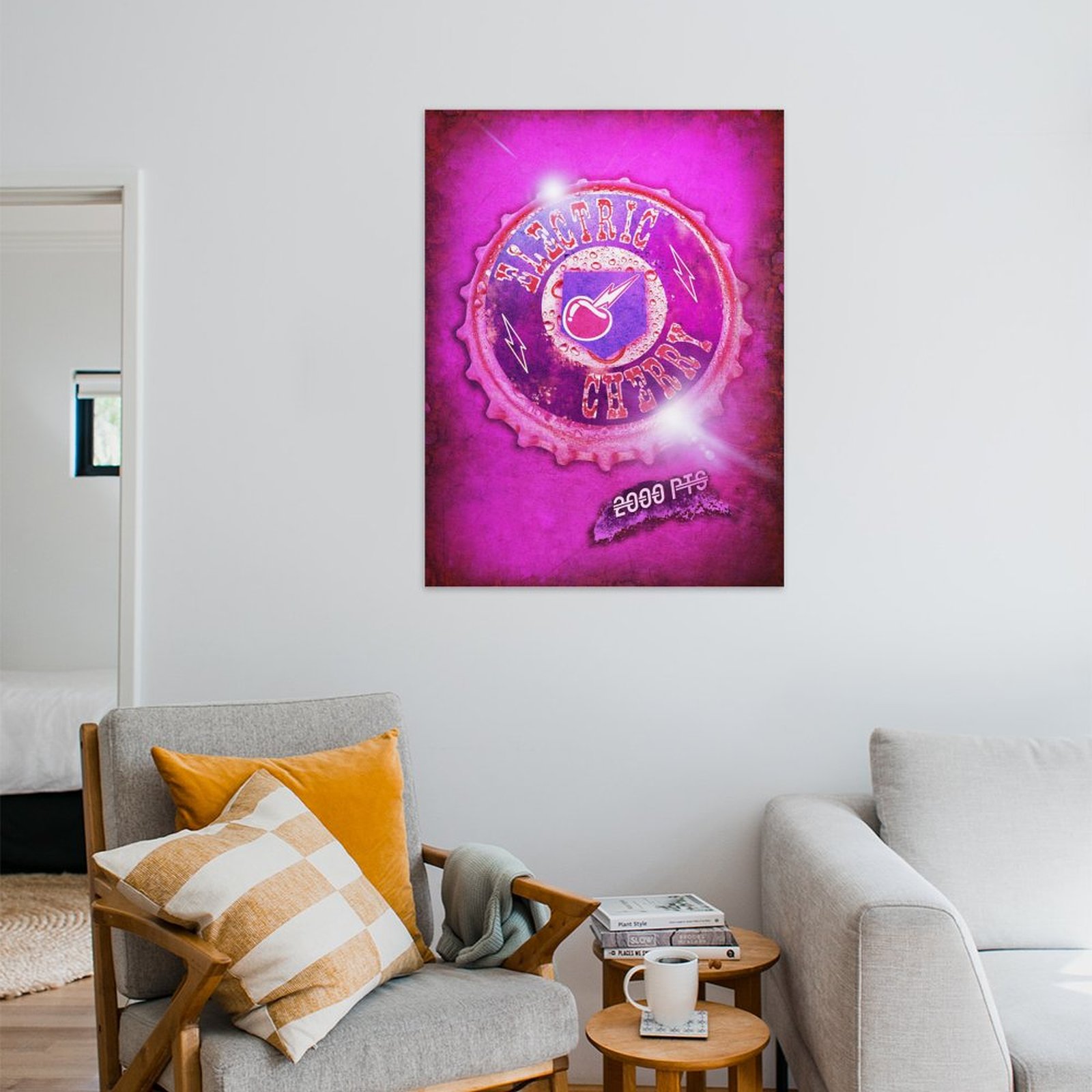 Electric Cherry Bottle Cap