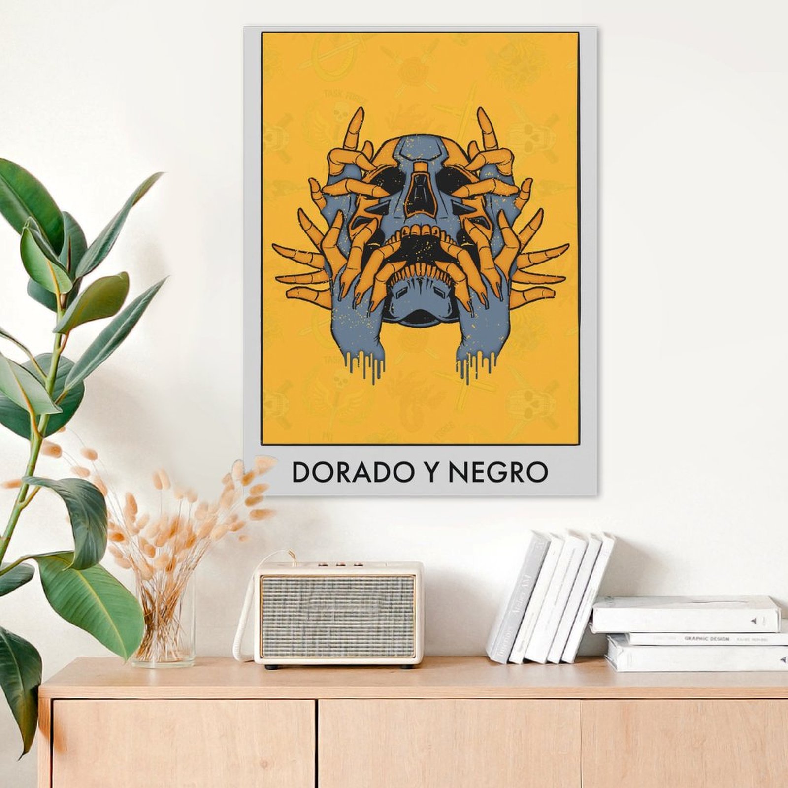 Dorado y Negro