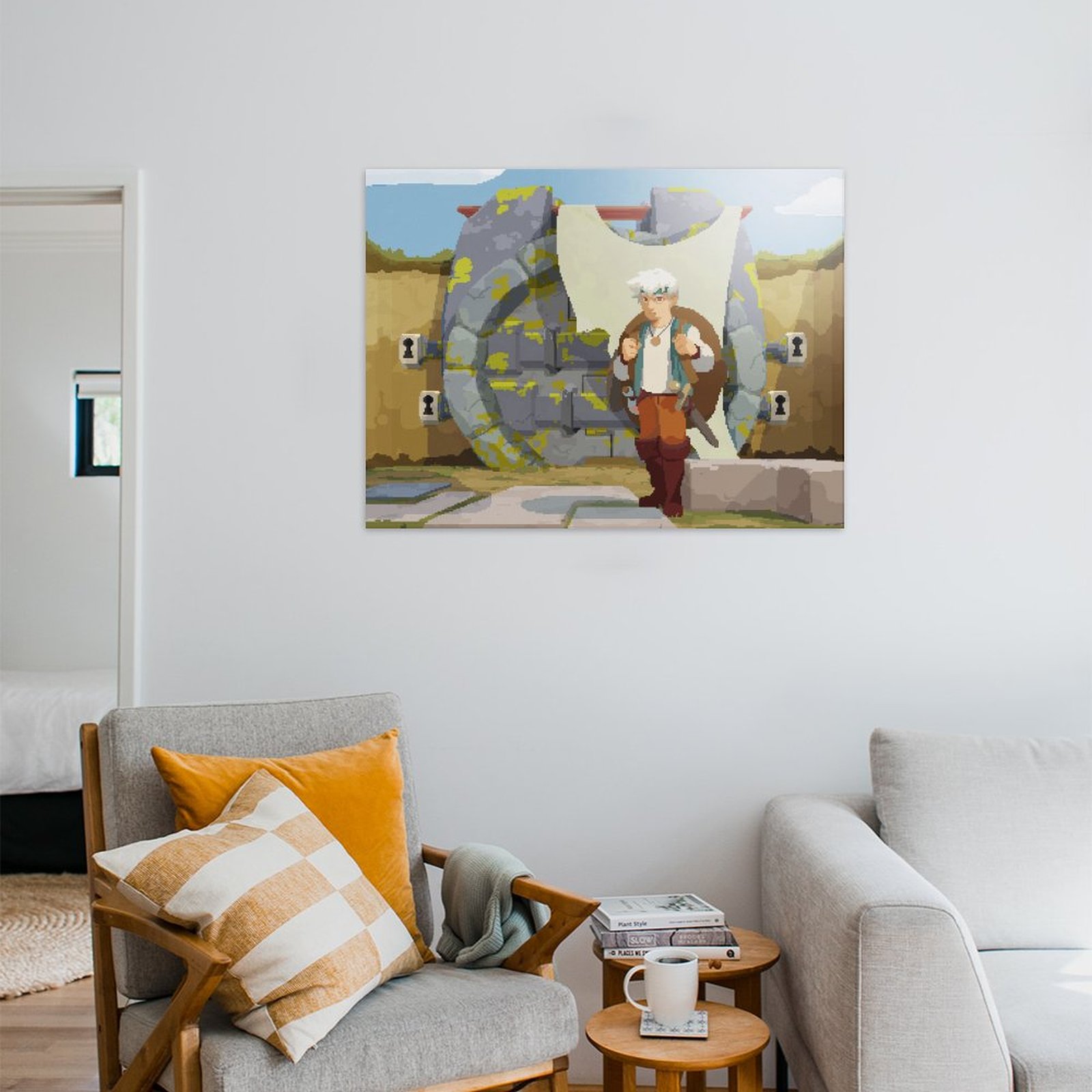 In front of The Gate