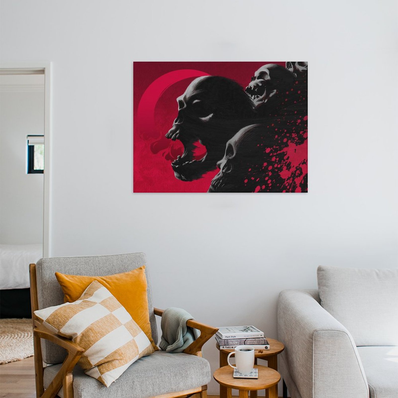 Castlevania Key Art Skull