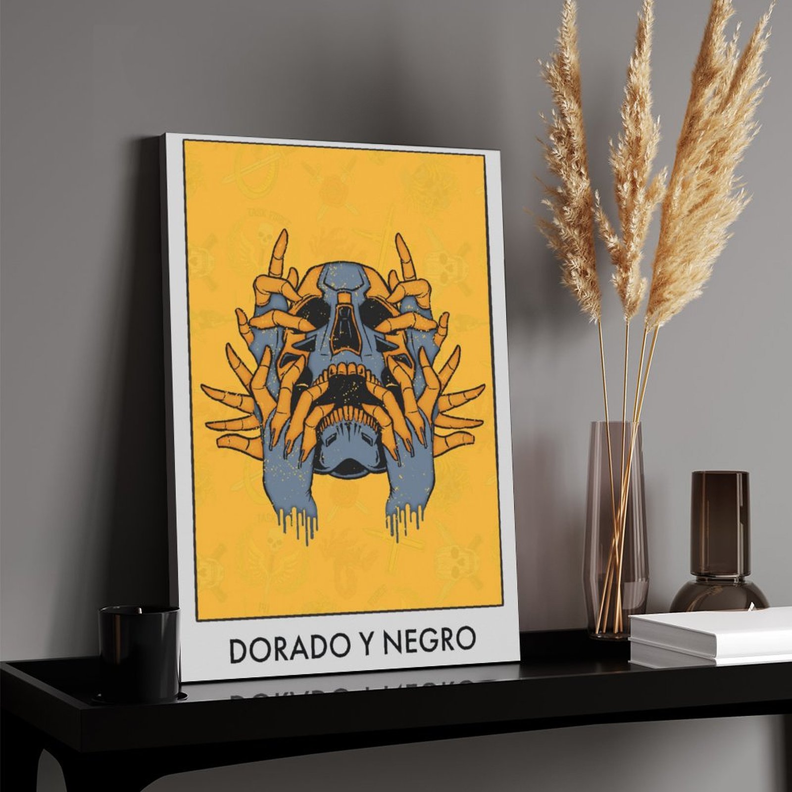 Dorado y Negro