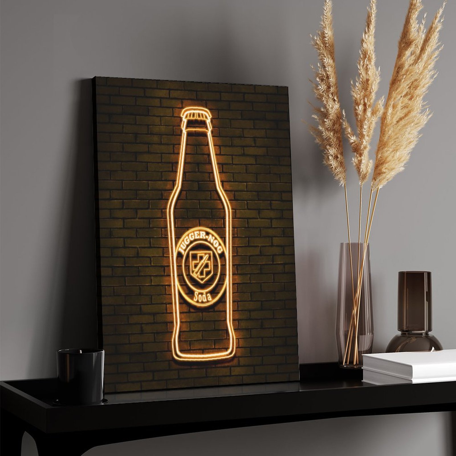 Jugger-Nog Wall Neon