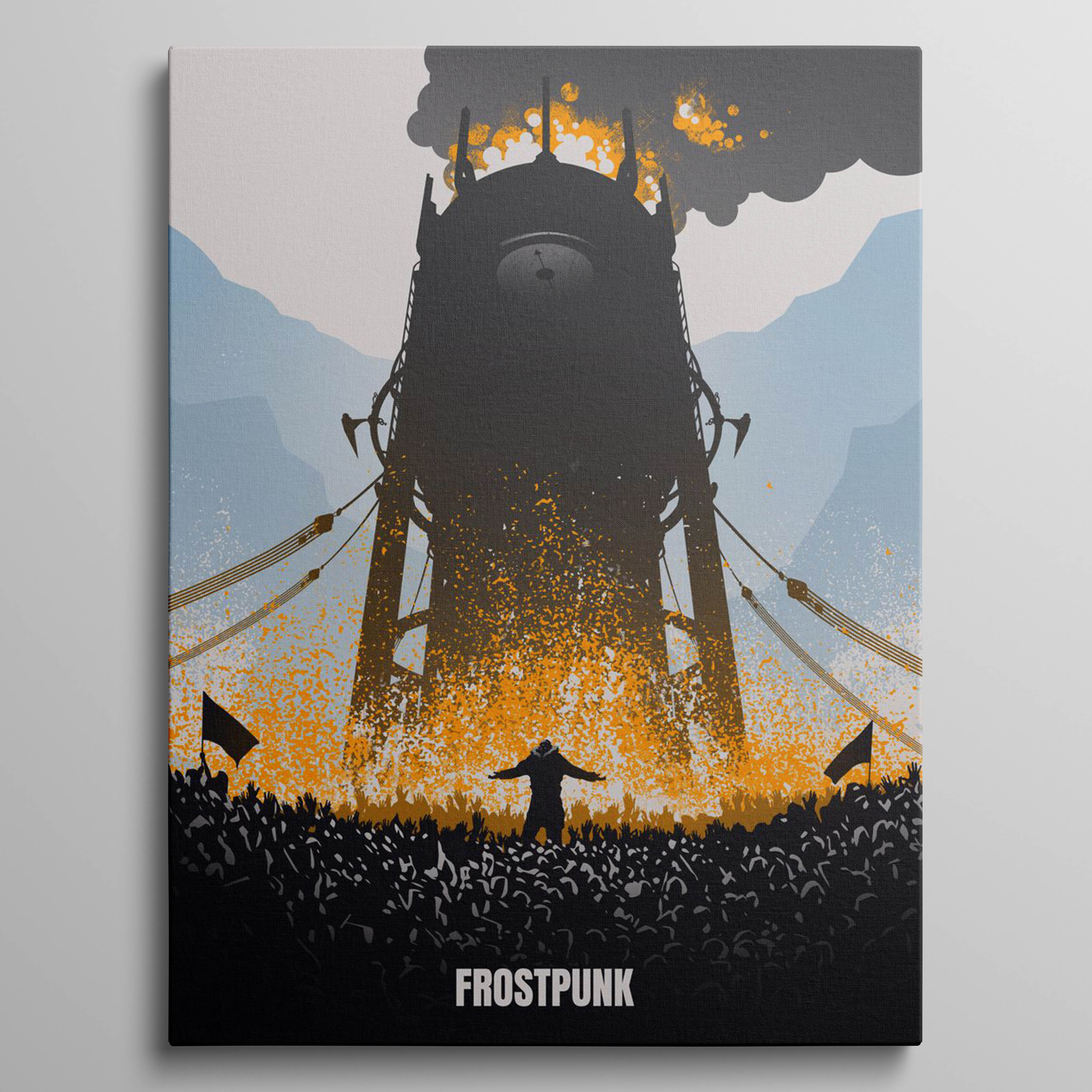 Minimalistic Key Art