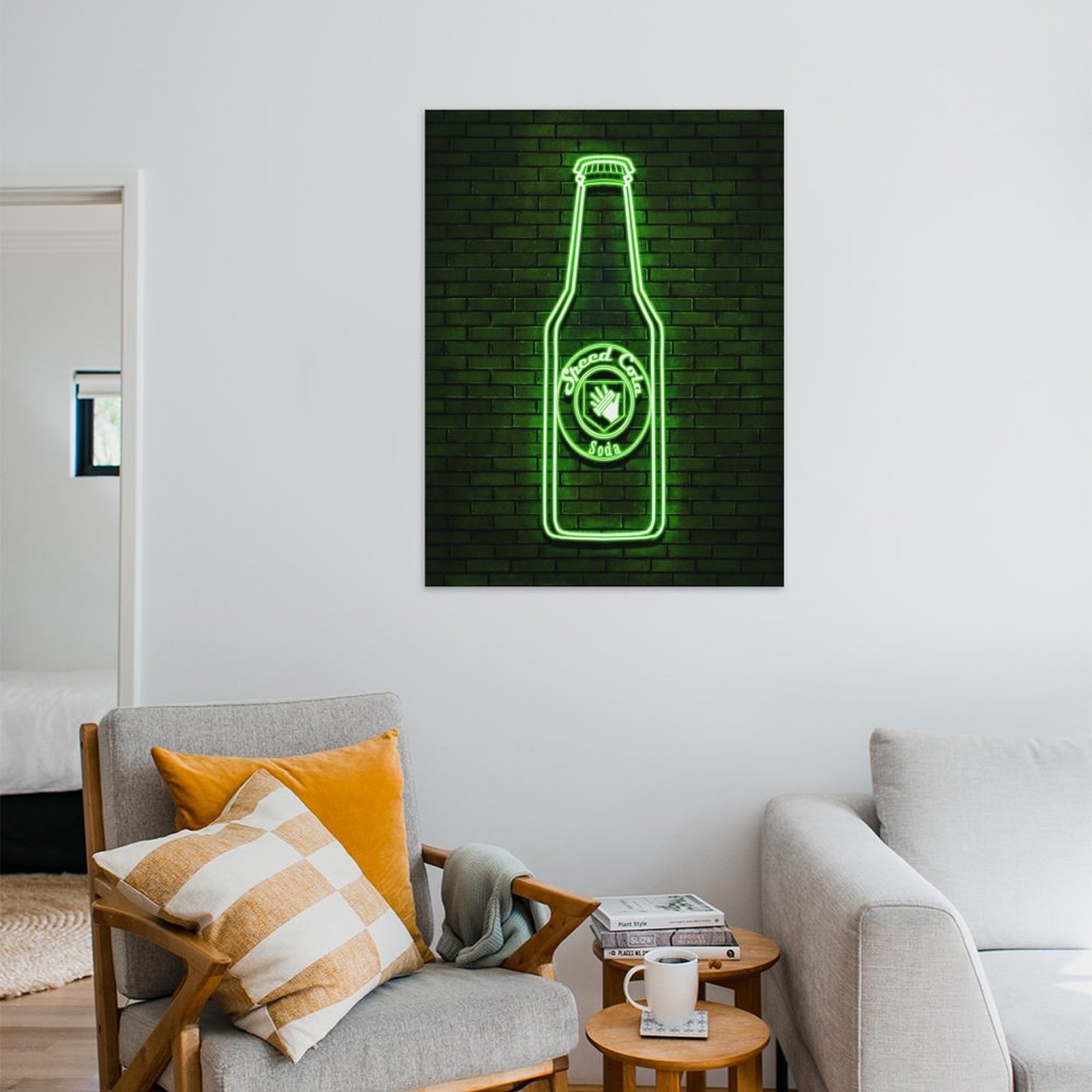 Speed Cola Wall Neon