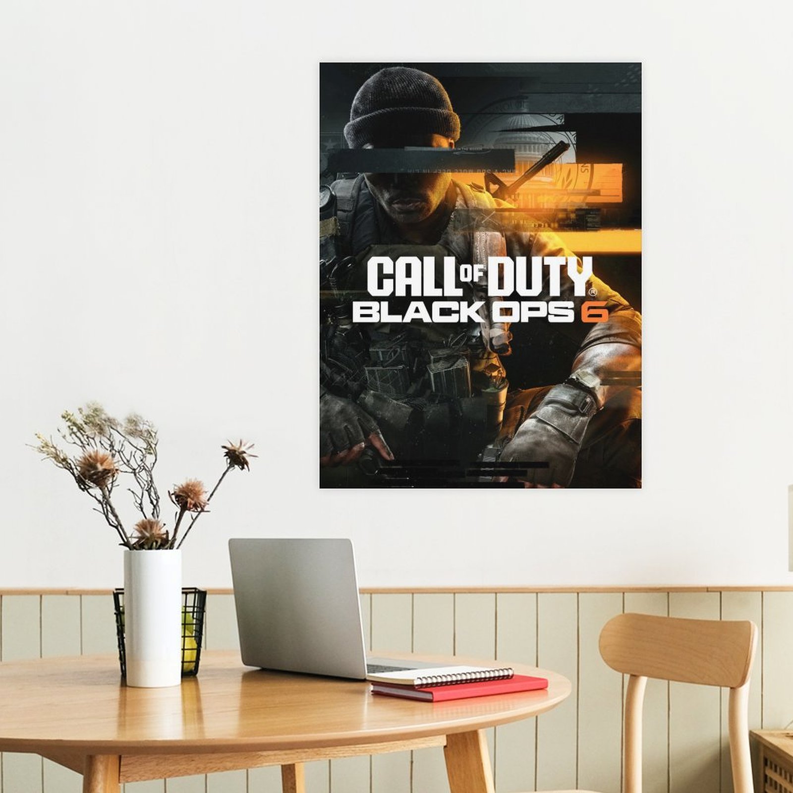 Black Ops 6 Logo Vertical