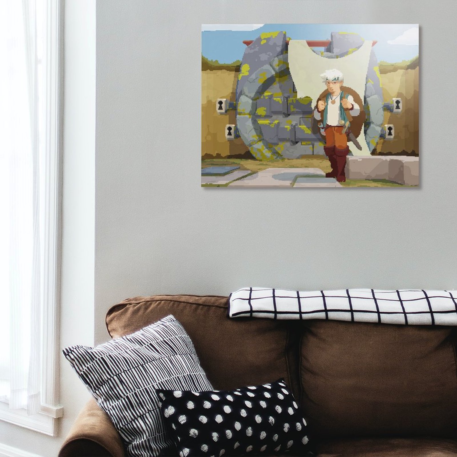 In front of The Gate