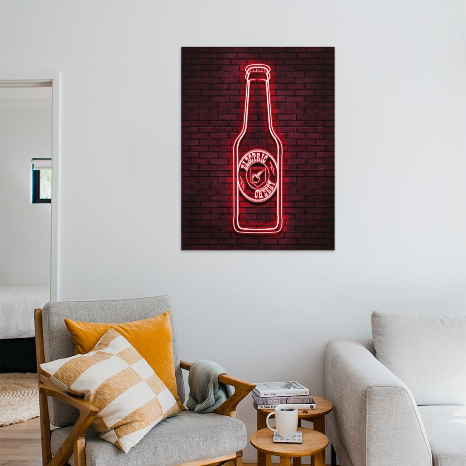 Electric Cherry Wall Neon