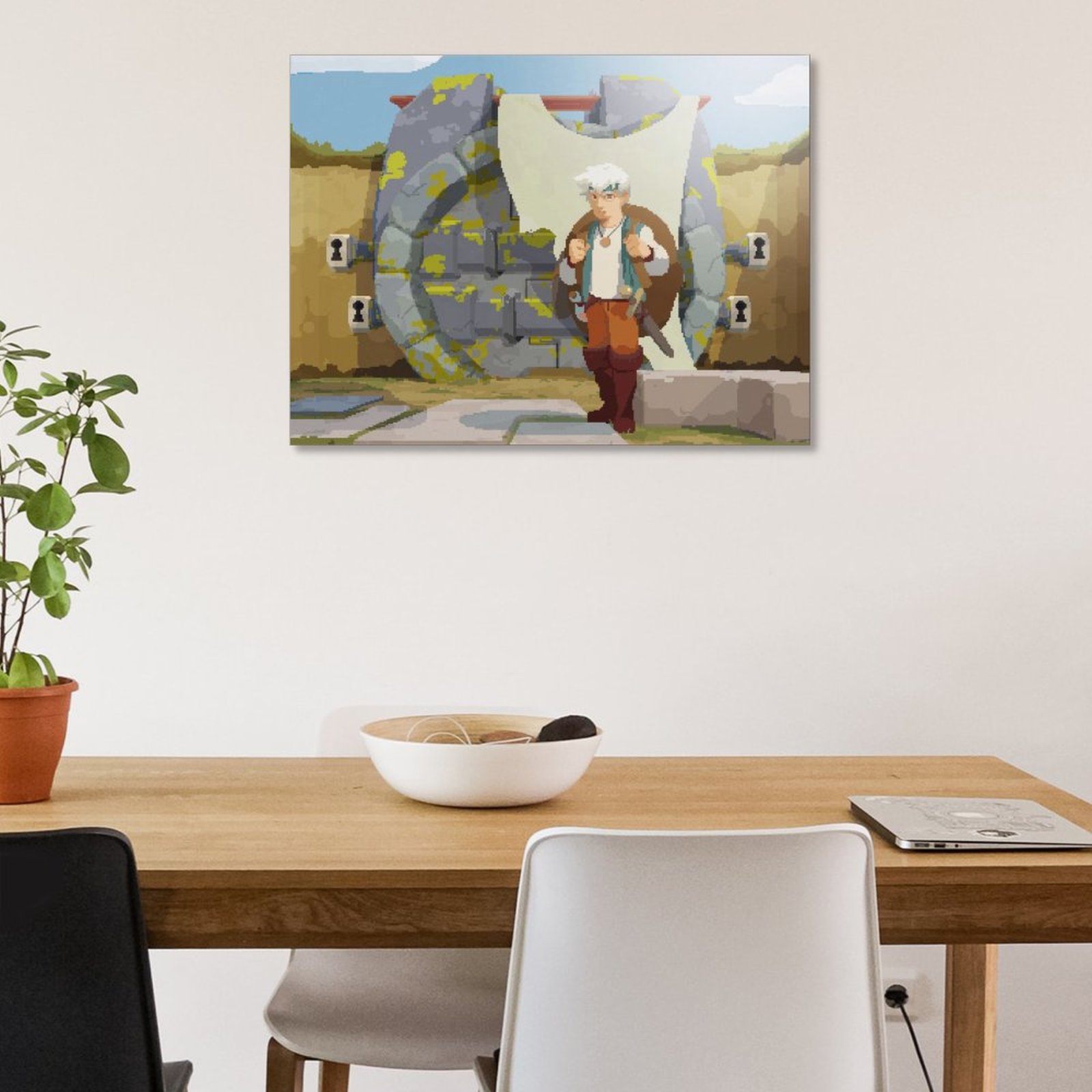 In front of The Gate