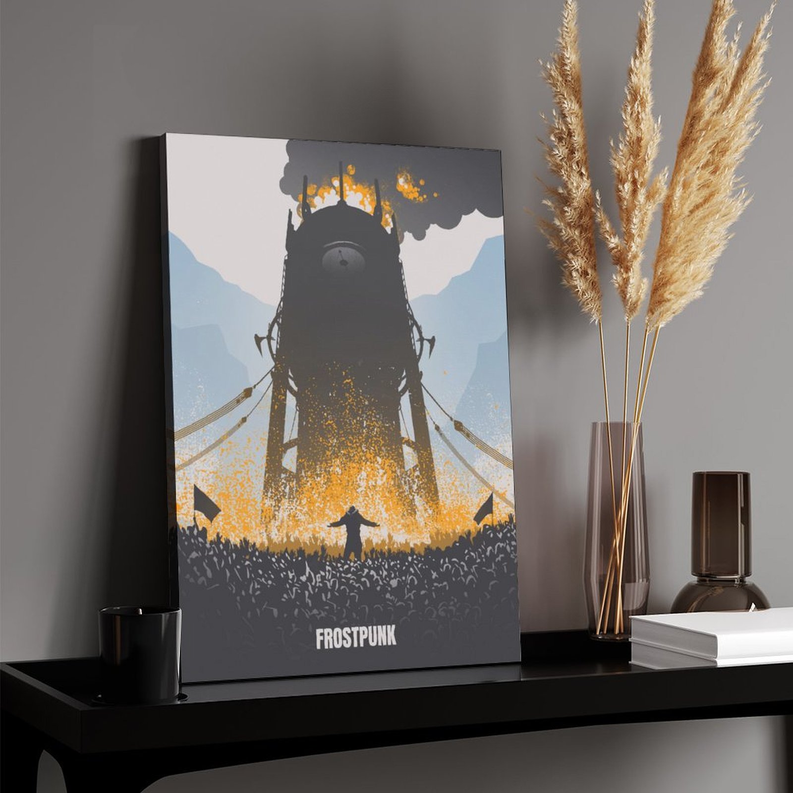 Minimalistic Key Art