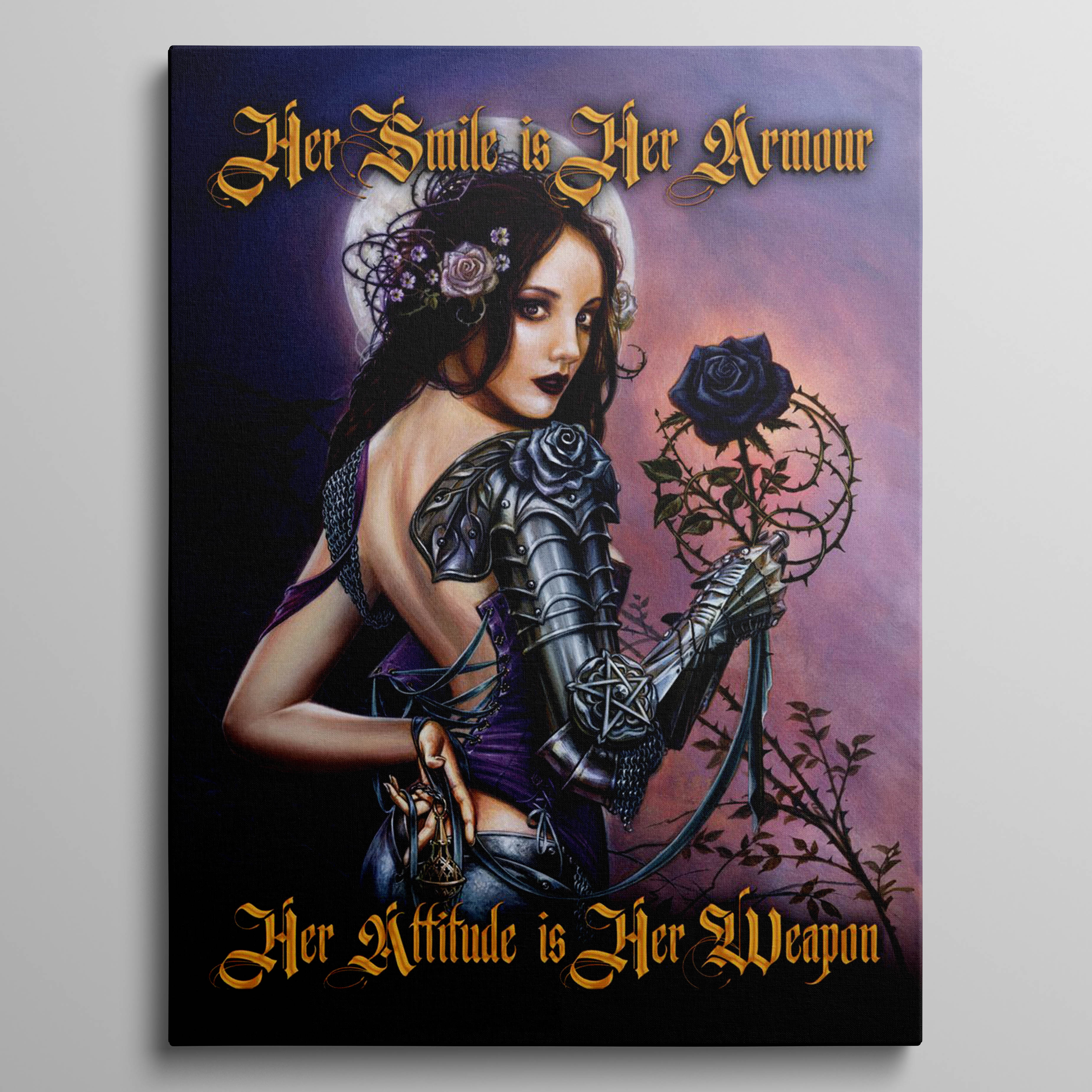 Her smile is her armour