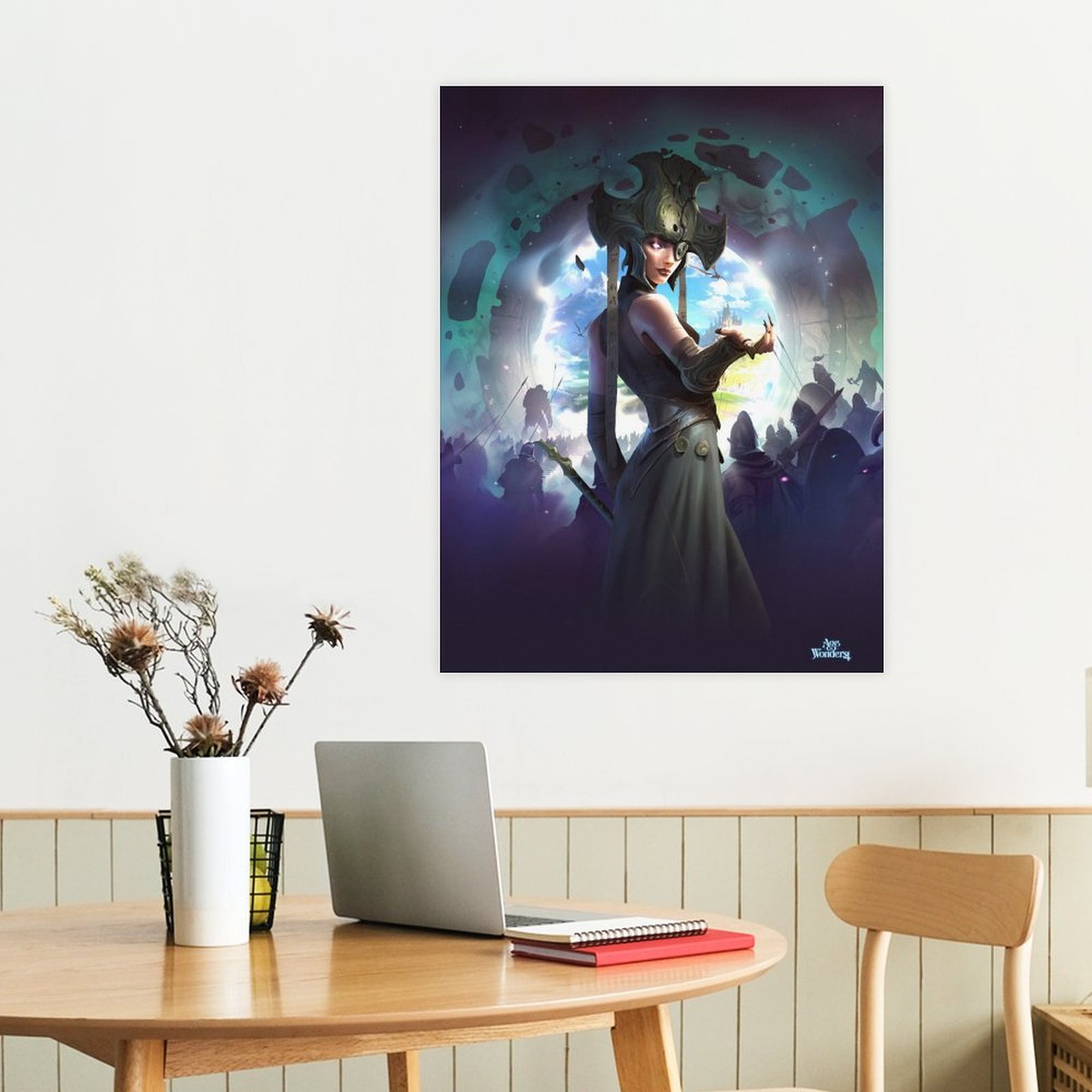 Wizard Queen Portrait Logo