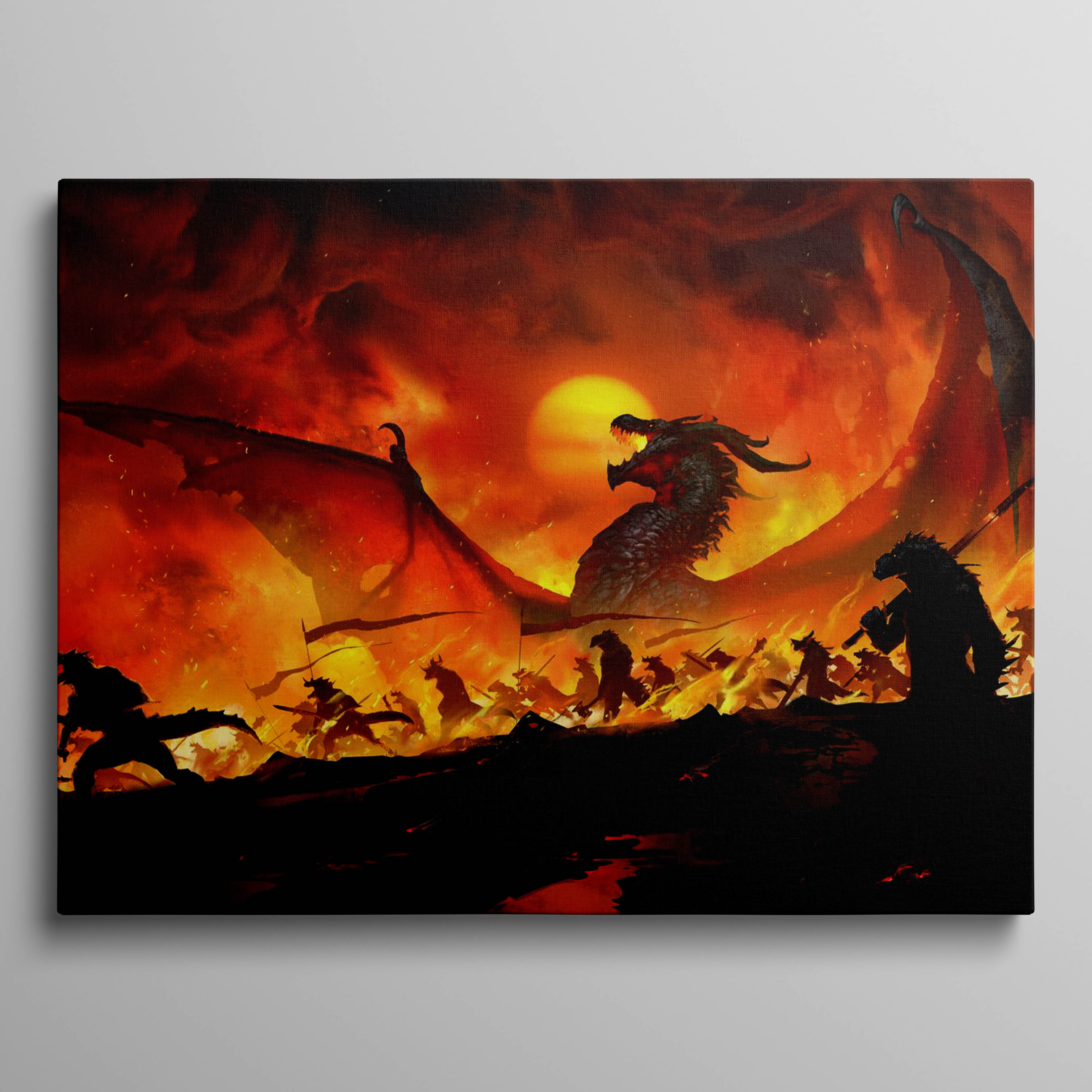 Dragon Dawn Landscape