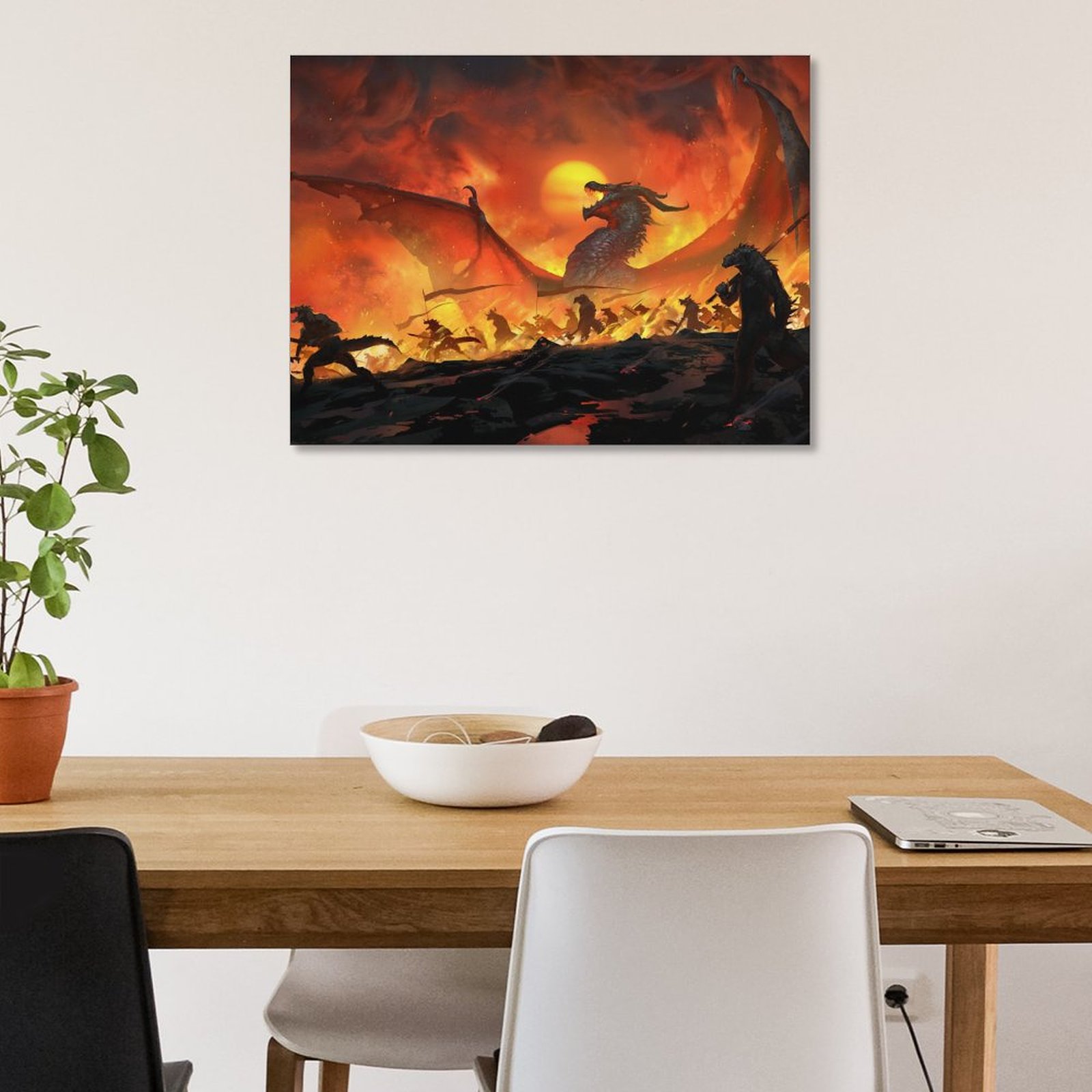 Dragon Dawn Landscape