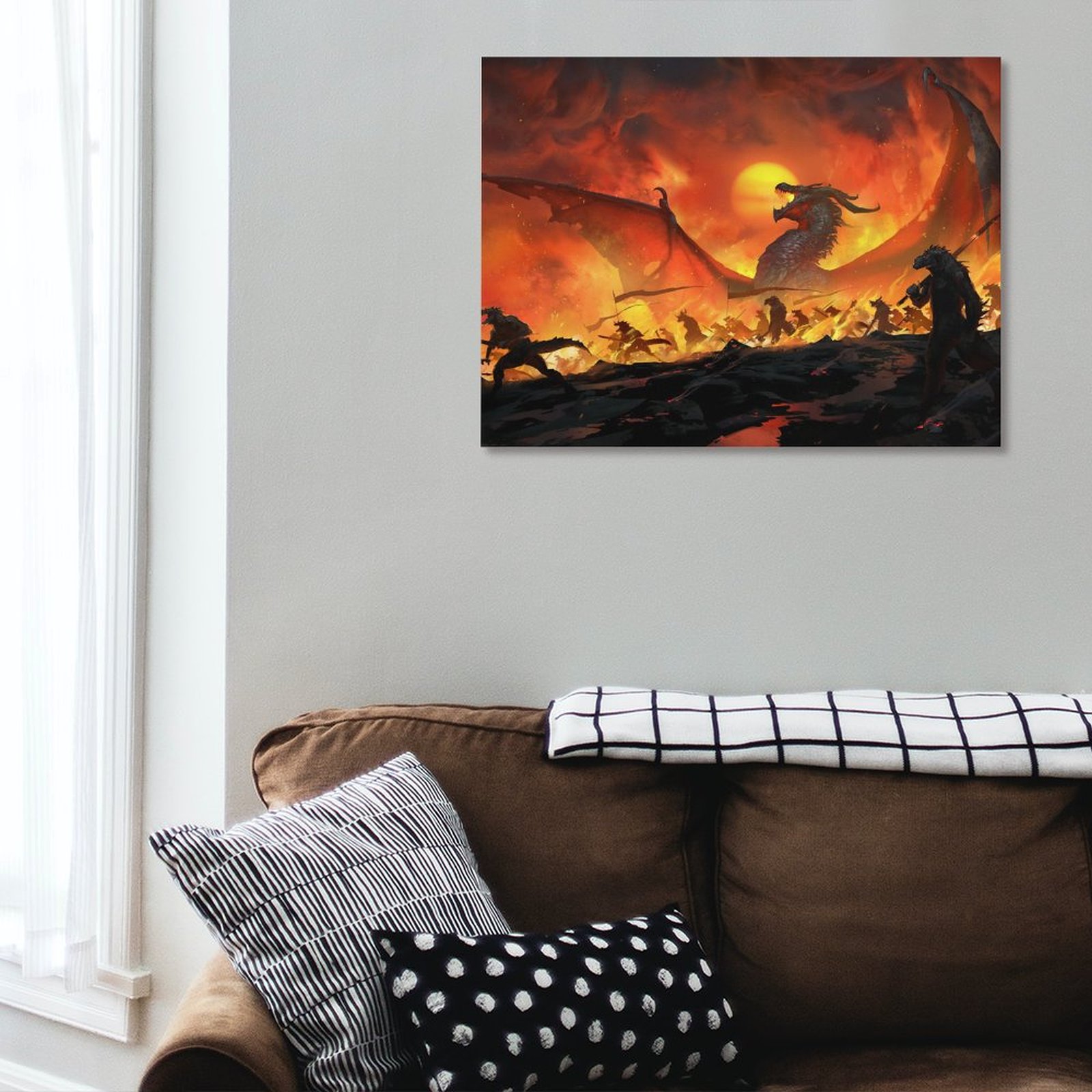 Dragon Dawn Landscape