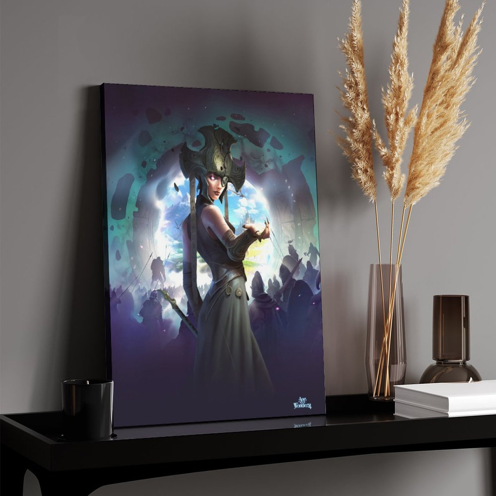 Wizard Queen Portrait Logo