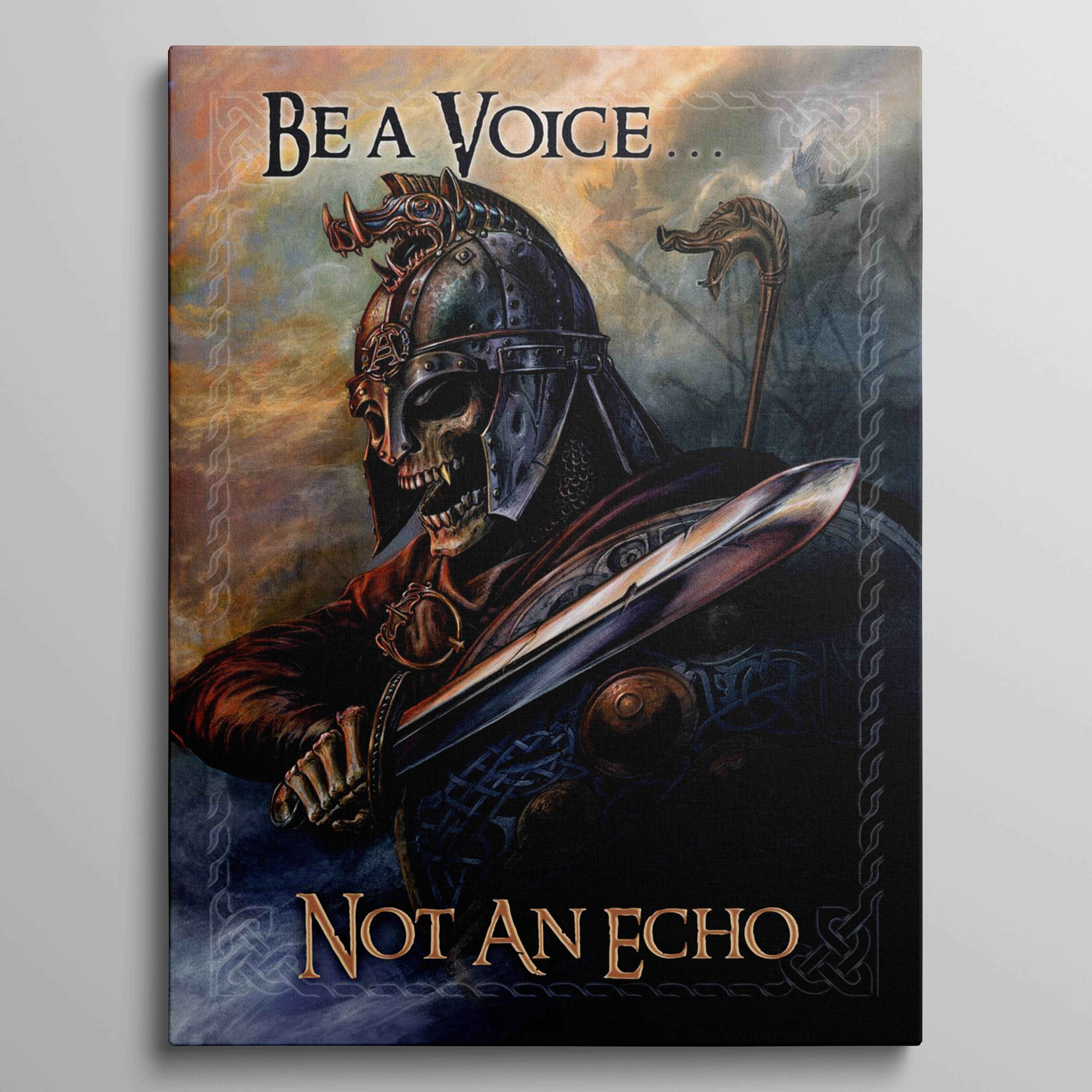 Be a voice not an echo