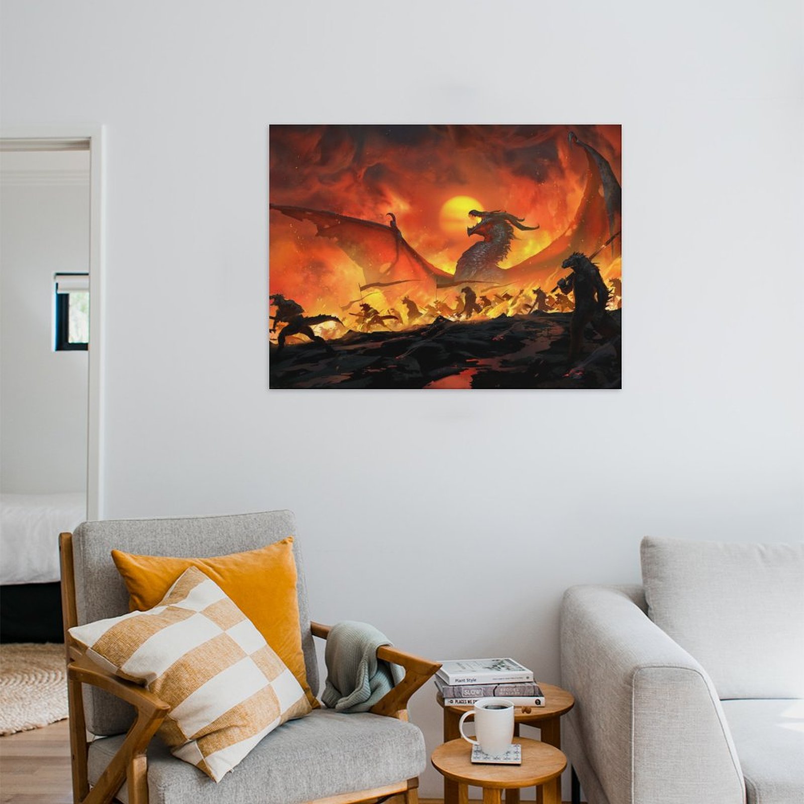 Dragon Dawn Landscape