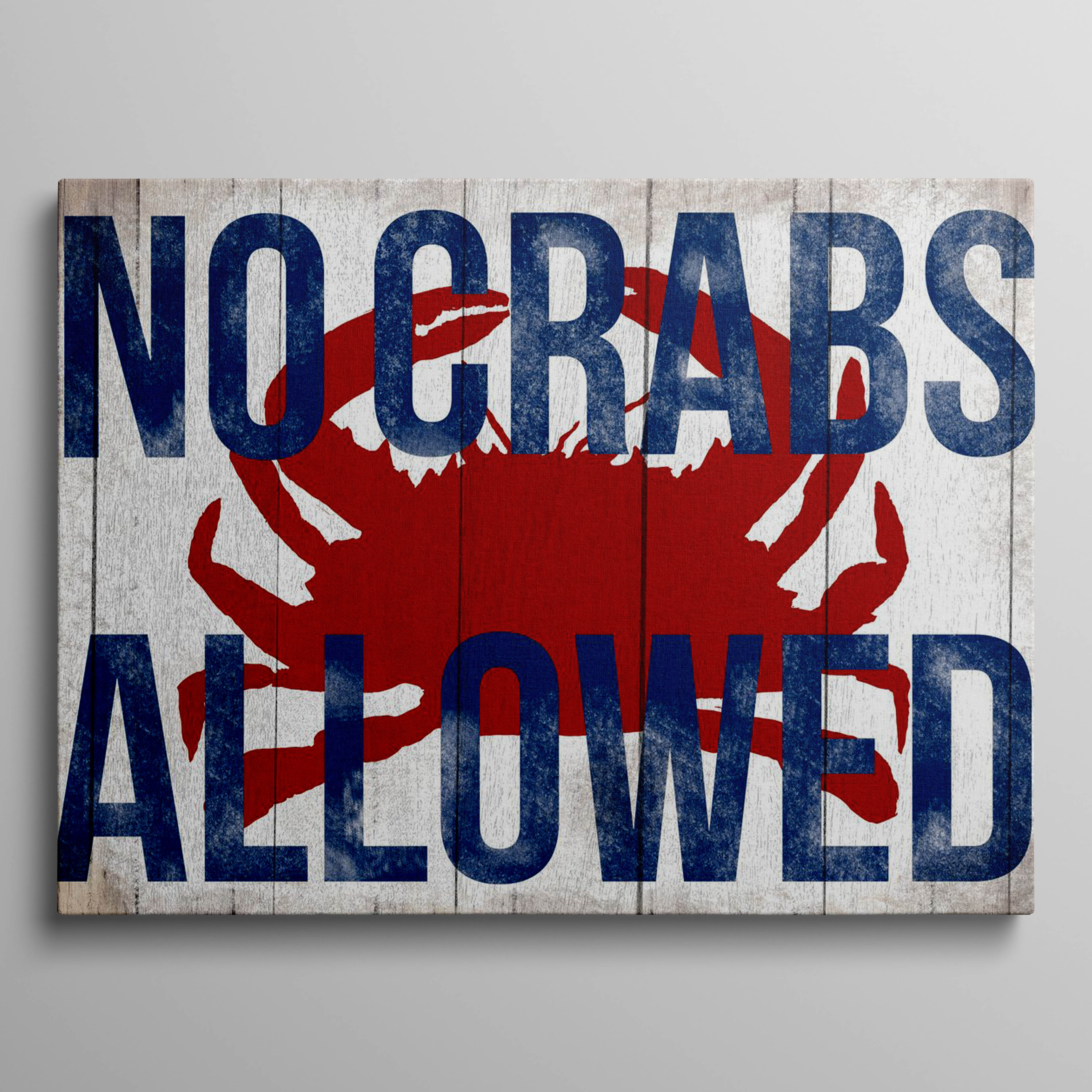 No crabs allowed