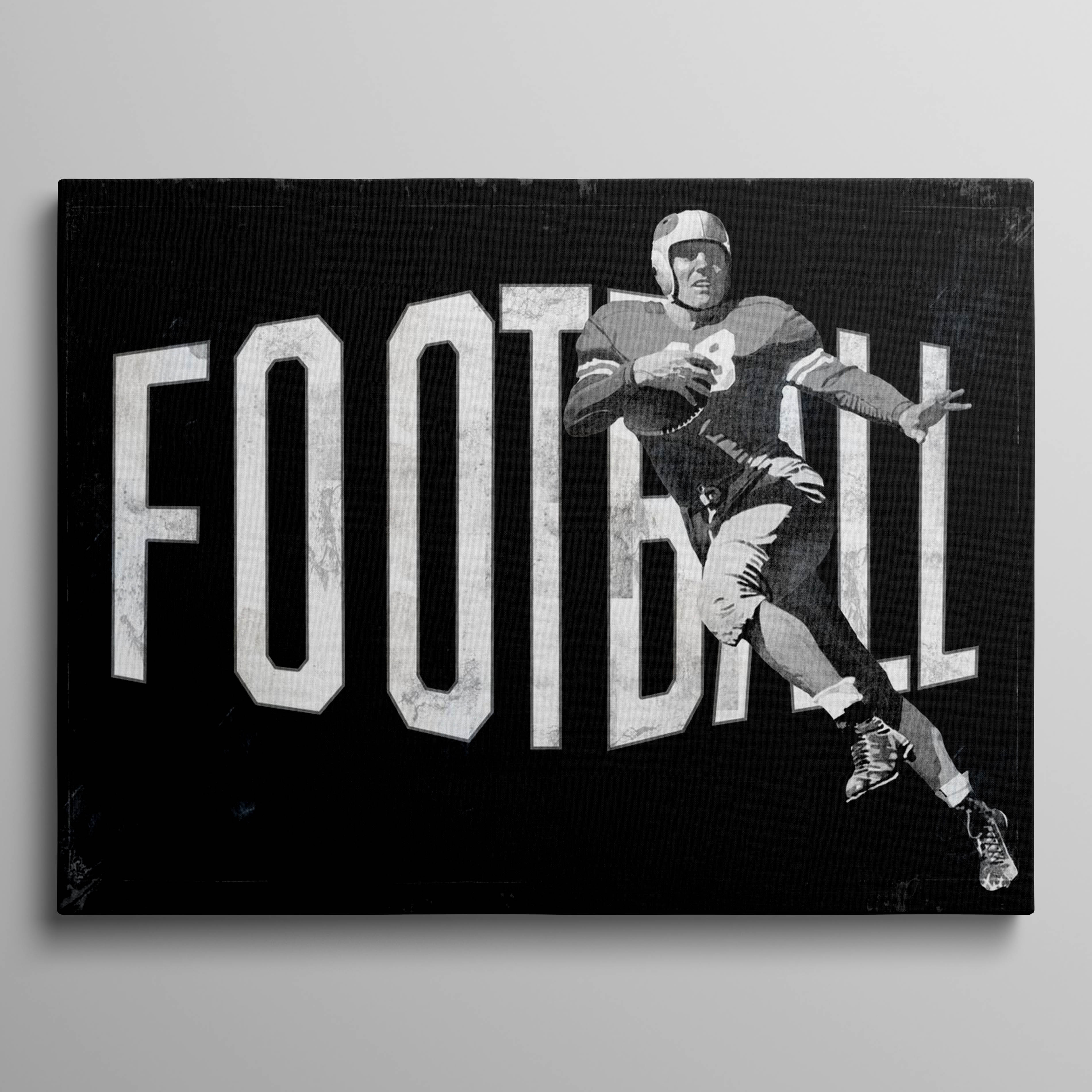 Football black & white