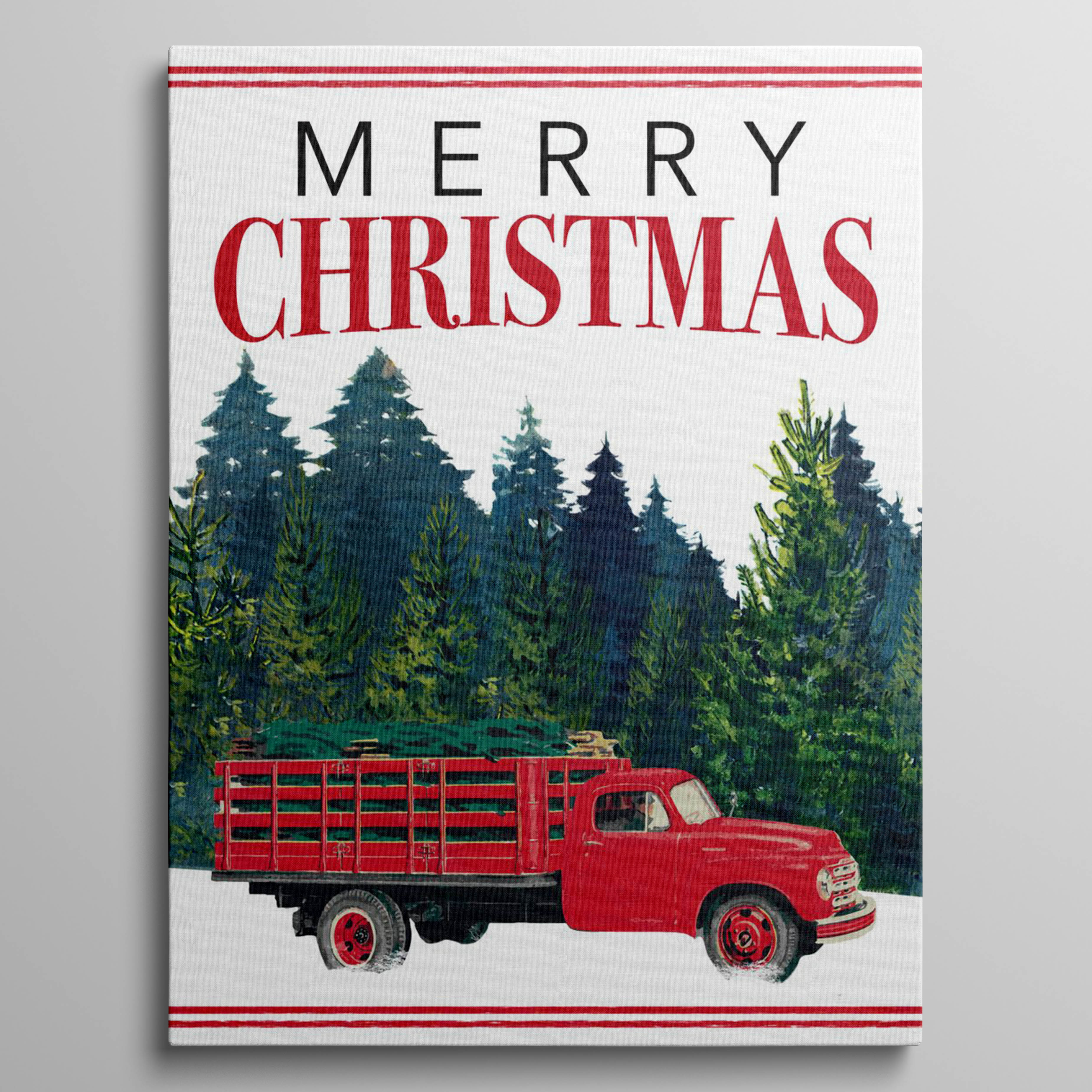 Merry Christmas trees