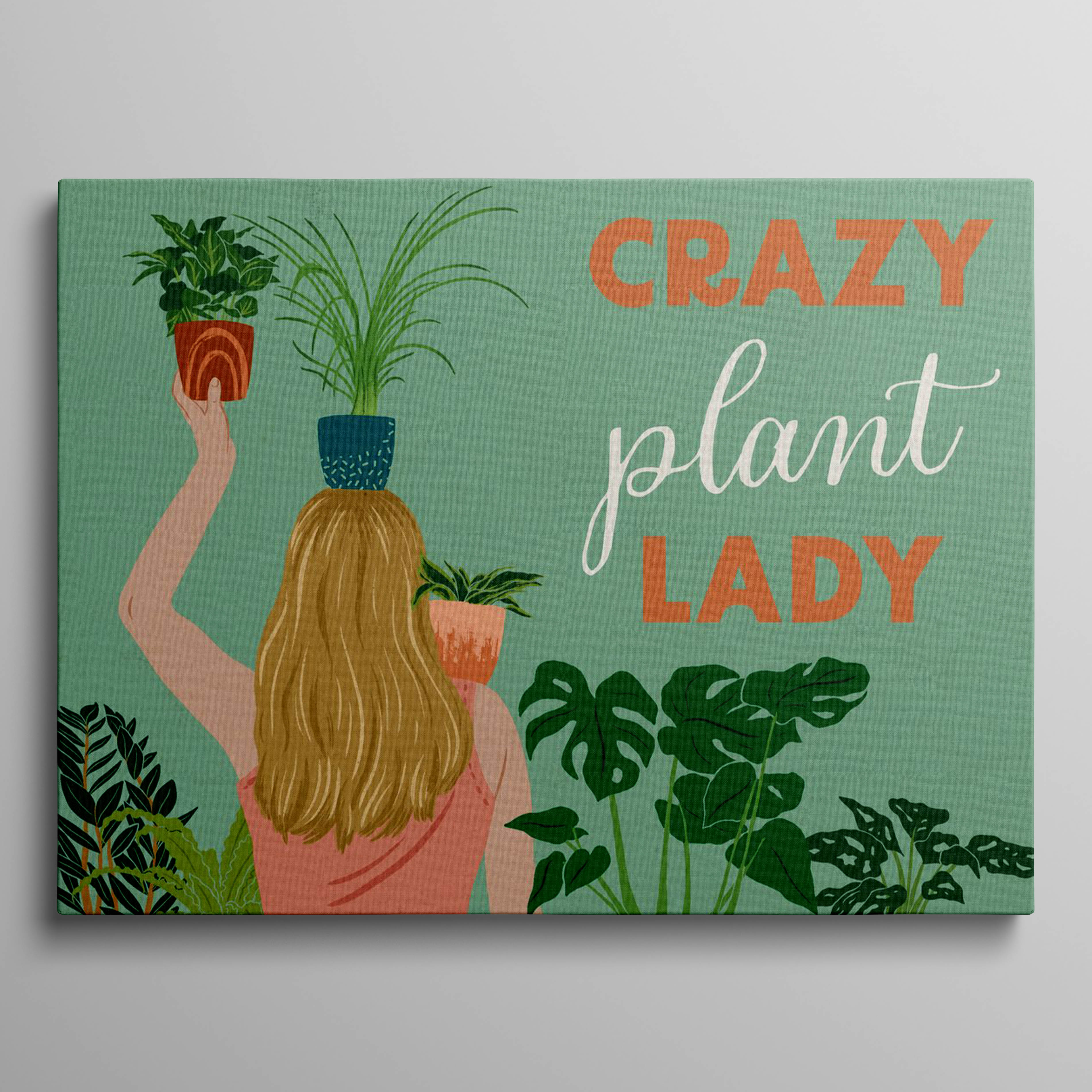 Crazy plant lady