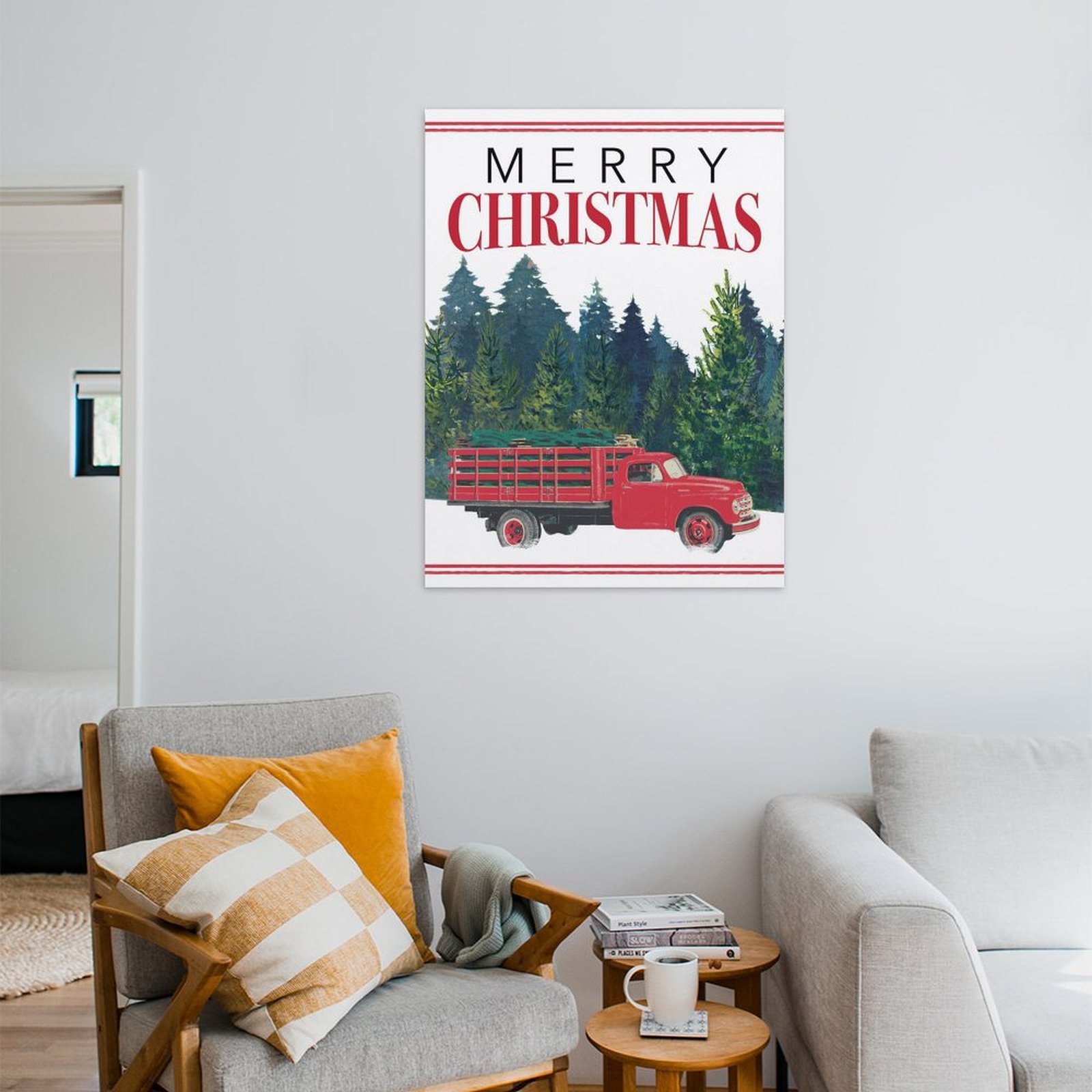 Merry Christmas trees