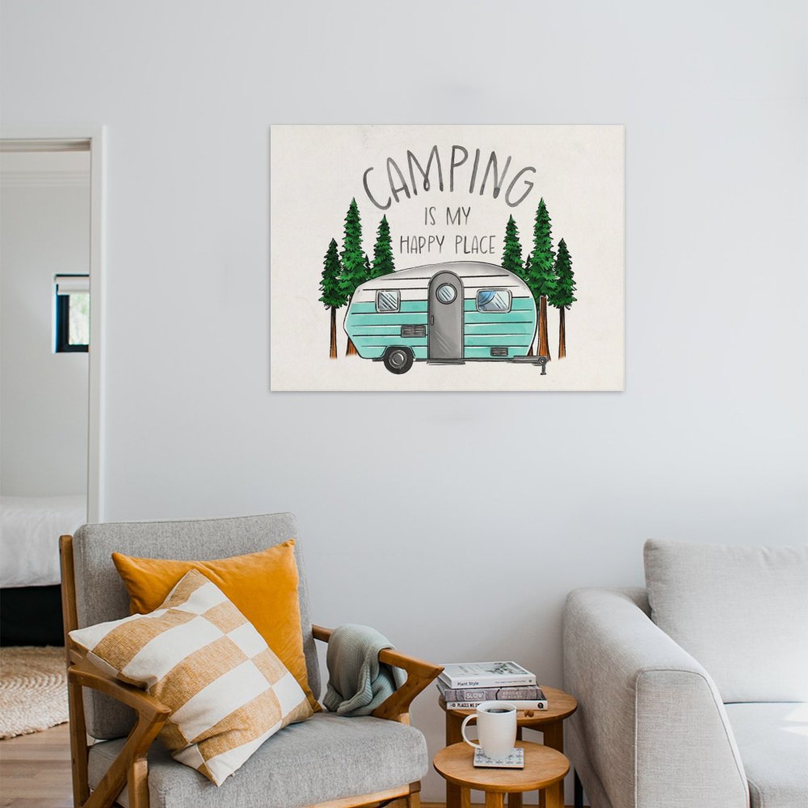 Camping is my happy place