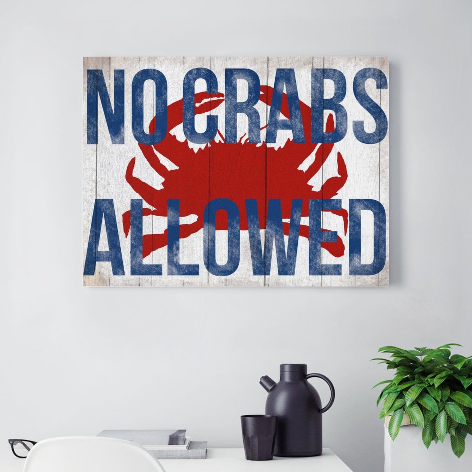 No crabs allowed