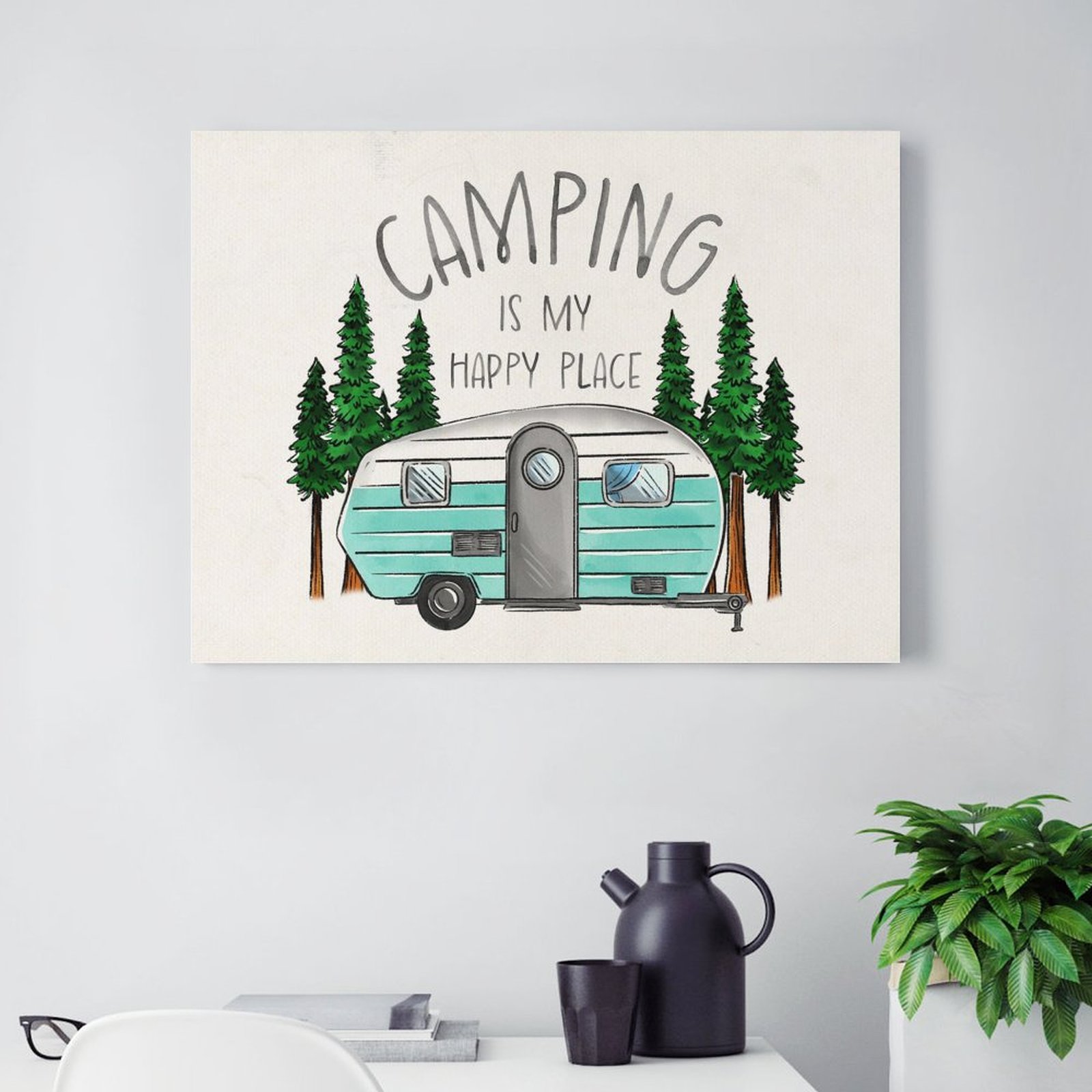 Camping is my happy place