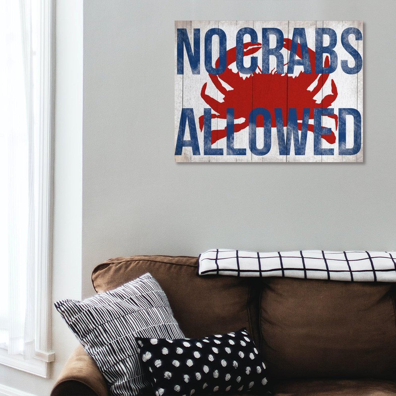 No crabs allowed