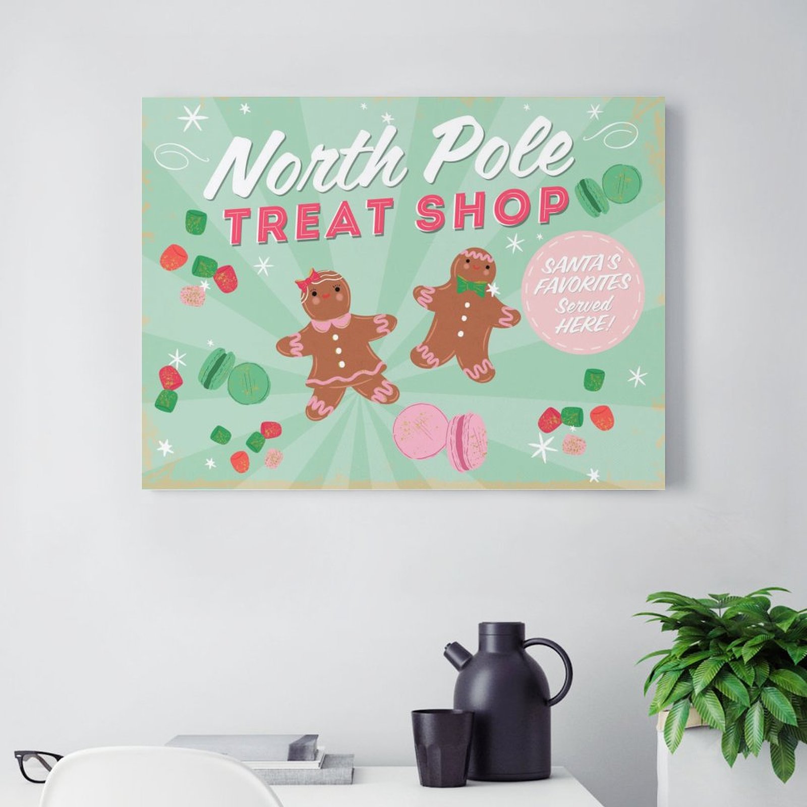 North Pole shop