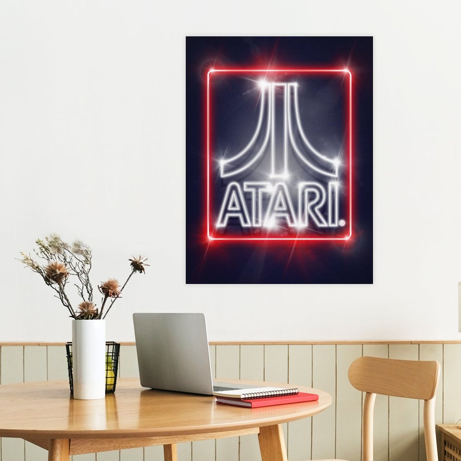 Atari Neon White