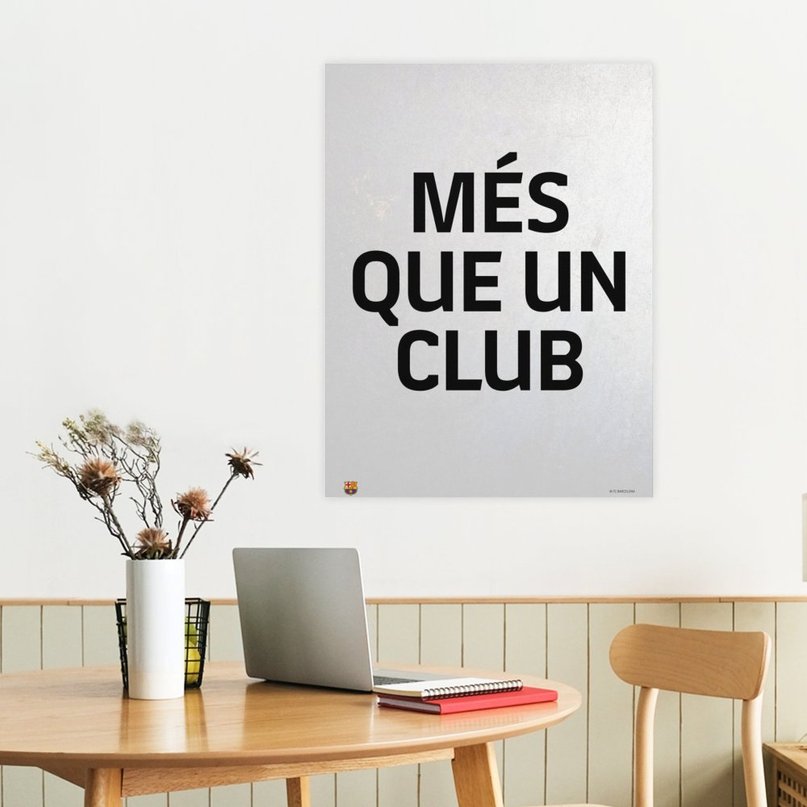 Mes Que Un Club grey