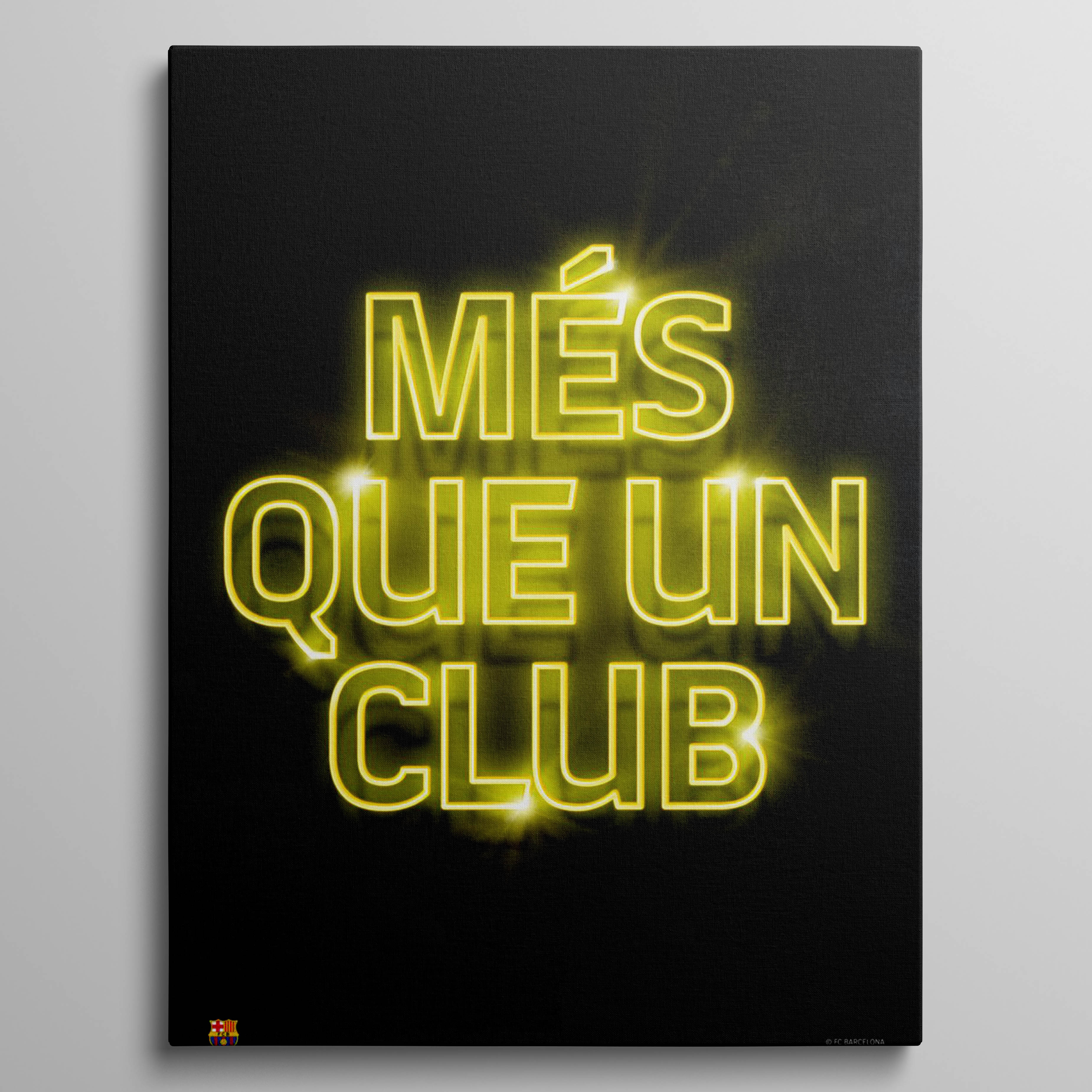 Mes Que un Club neon