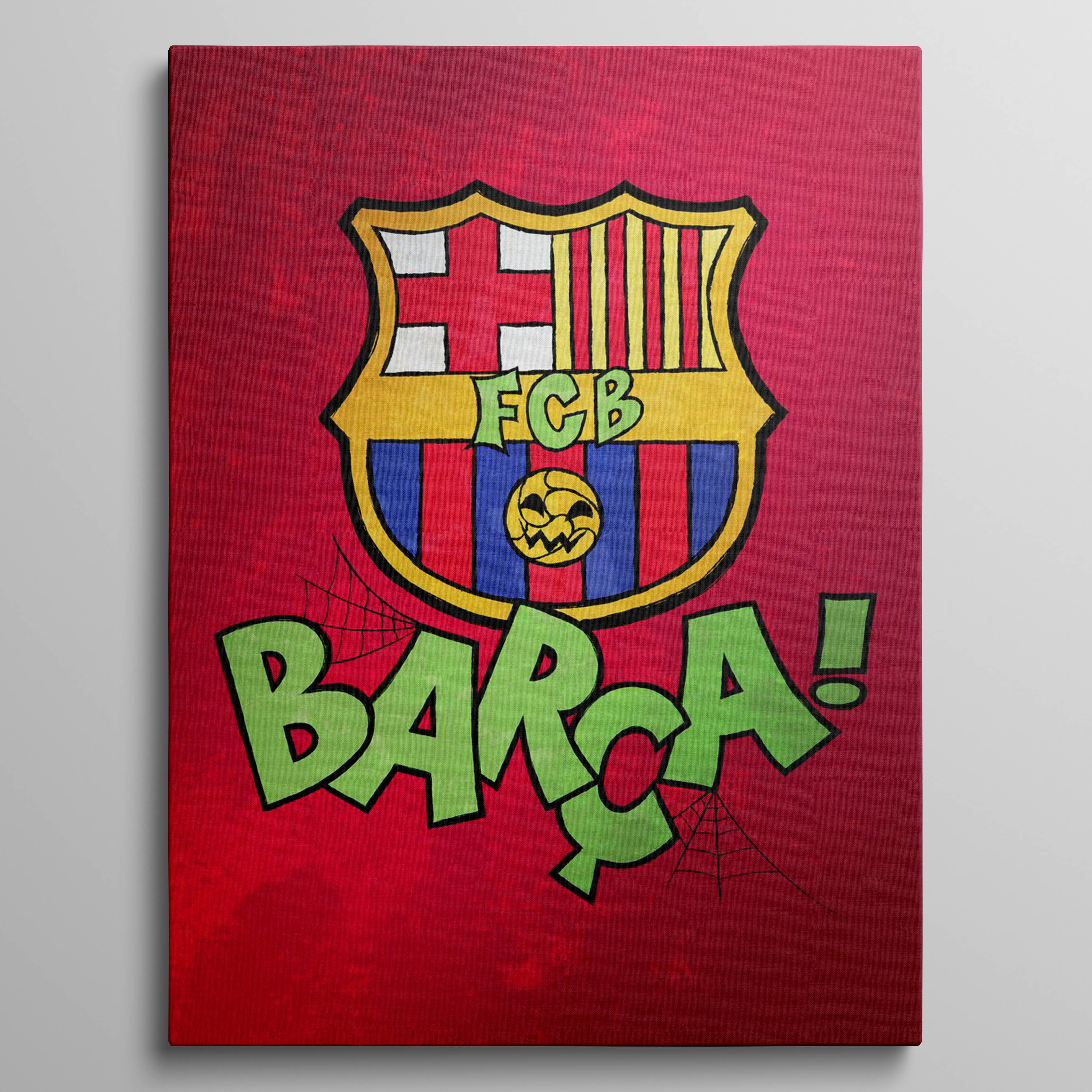 Halloween Barca crest