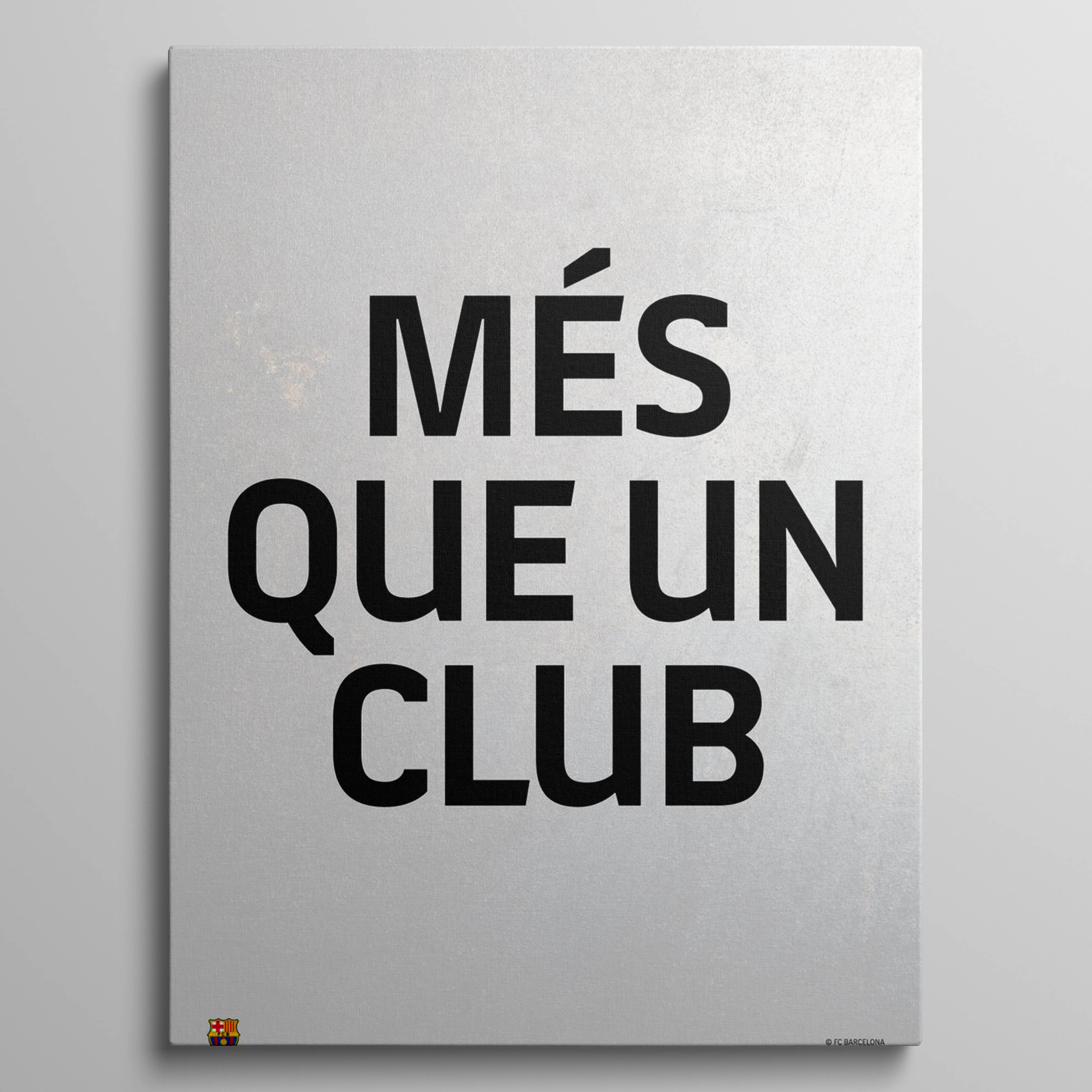 Mes Que Un Club grey