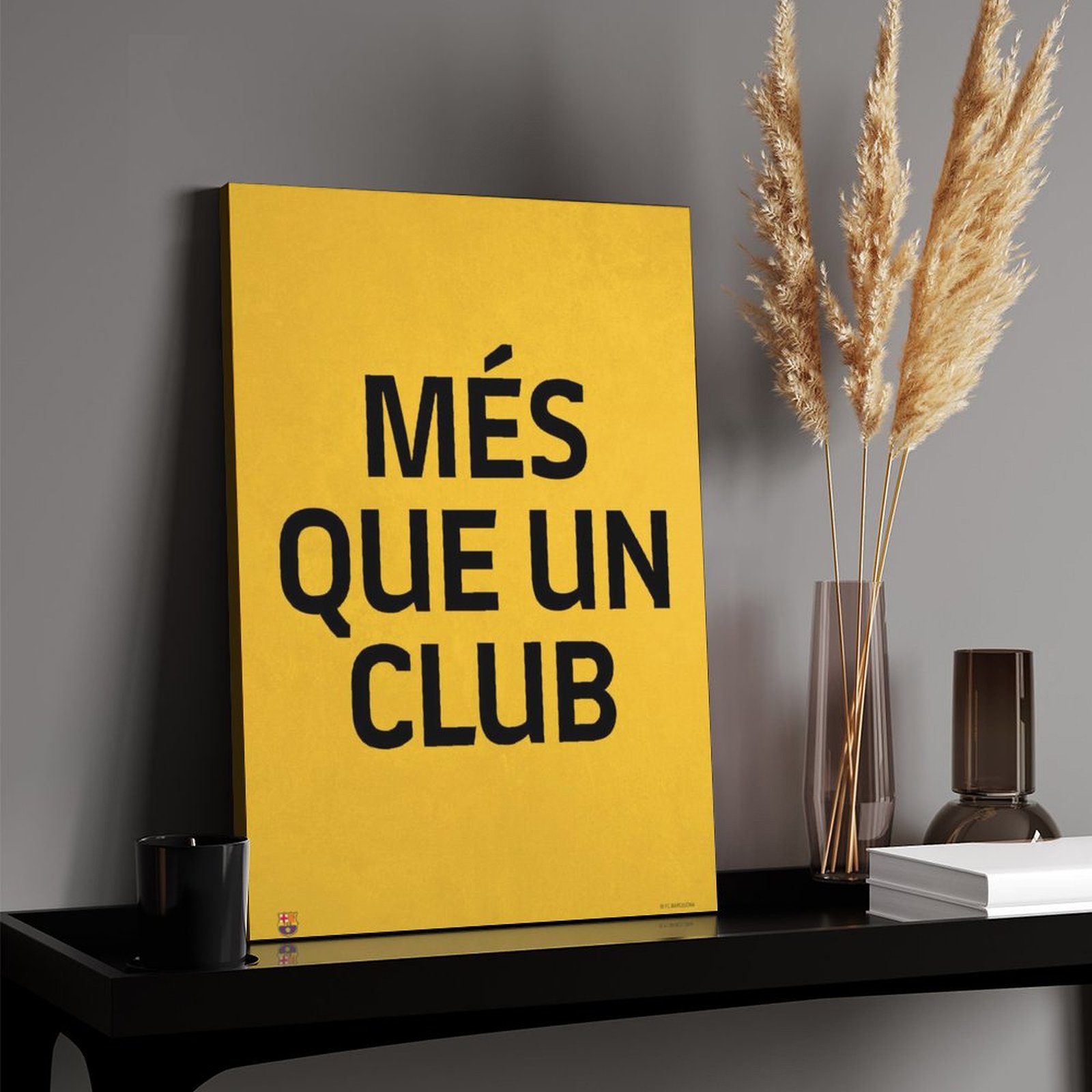 Mes Que Un Club yellow