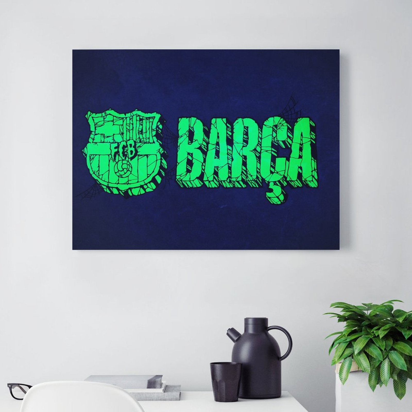 Spooky green Barca