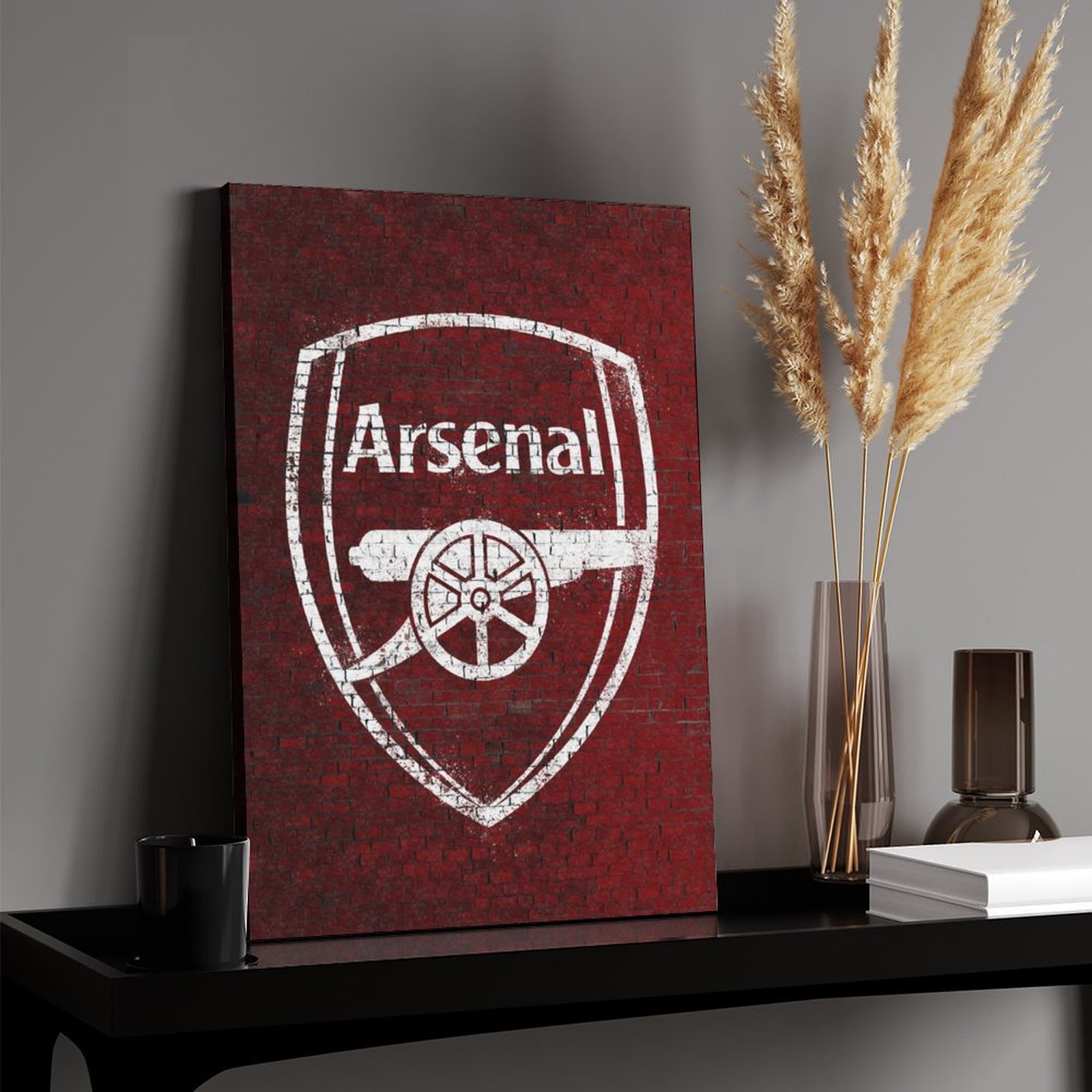 Mural White Crest dark